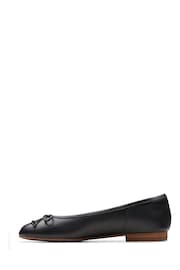 Clarks Black Wide Fit (E) Leather Fawna Lily Shoes - Image 3 of 8