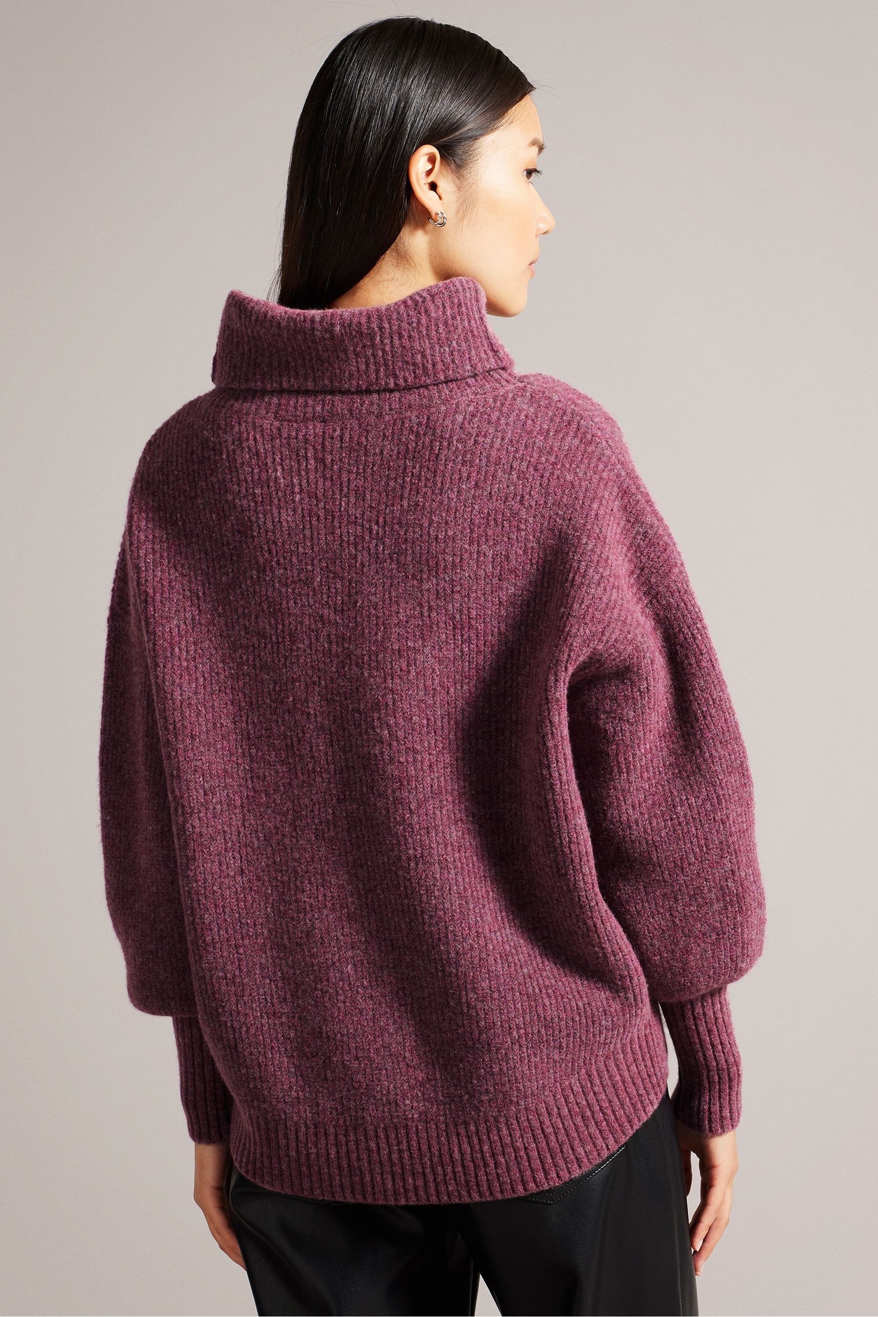 Buy Ted Baker Red Cchloe High Neck Jumper from Next Luxembourg