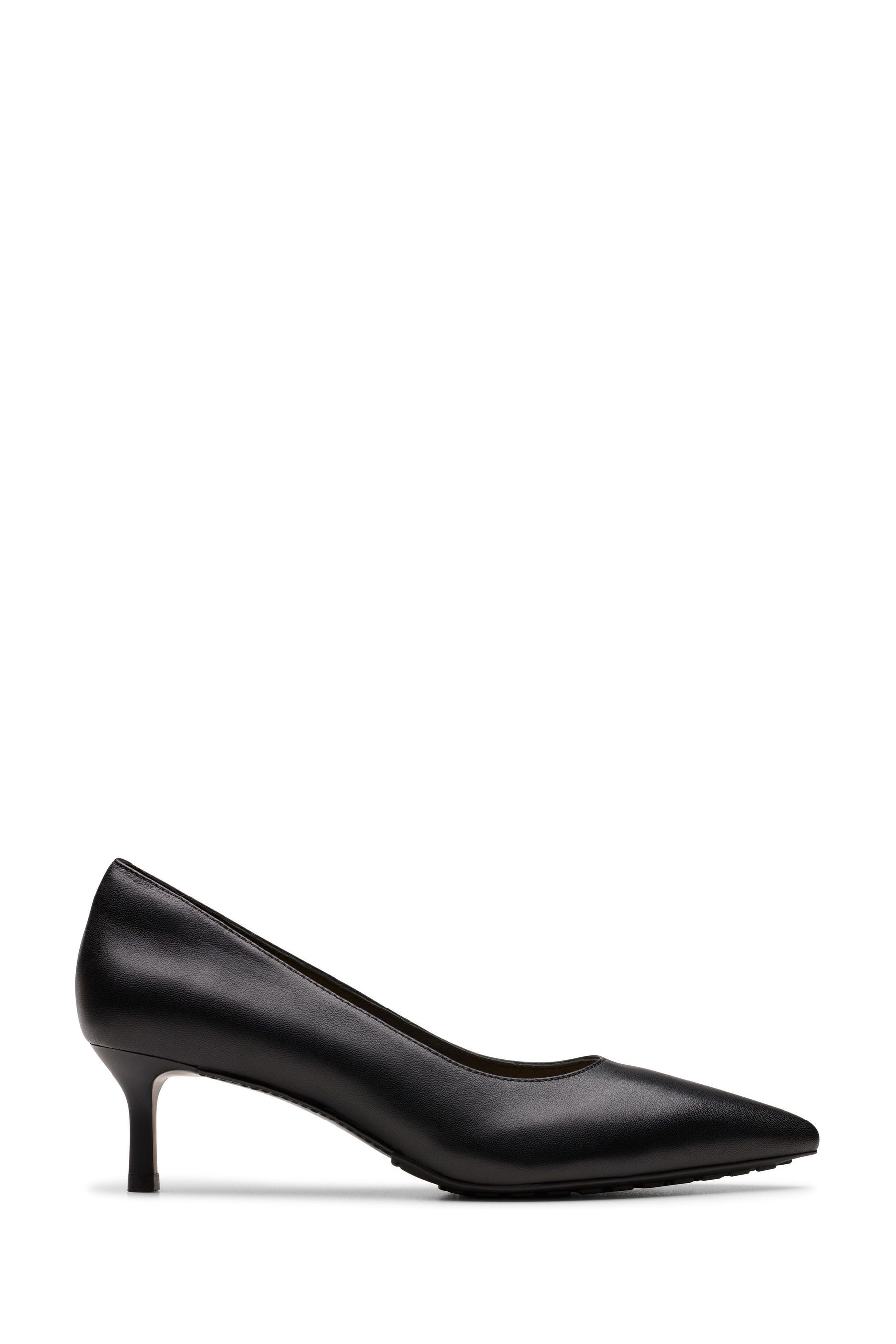 Clarks low heel court shoes on sale