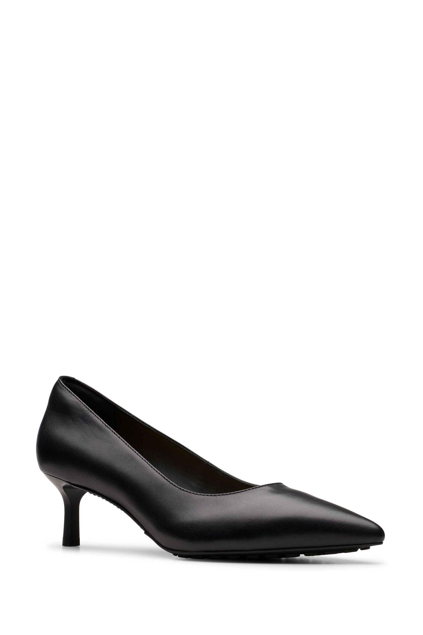 Buy Clarks Black Leather Adela Court Shoes from Next Luxembourg