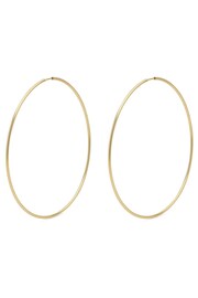 PILGRIM Gold Hoop 60 mm Sanne Earrings - Image 3 of 3