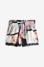 B by Ted Baker Textured Cotton Black Short Set - Image 11 of 12