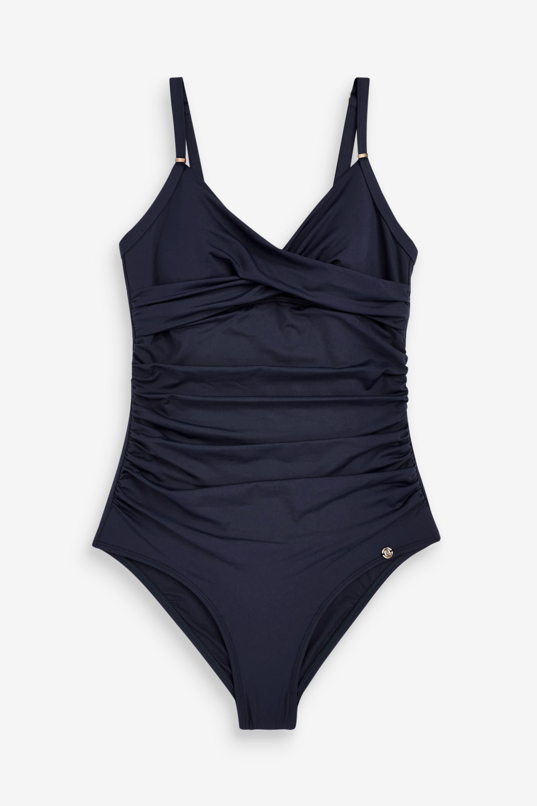 Navy Tummy Shaping Control Swimsuit