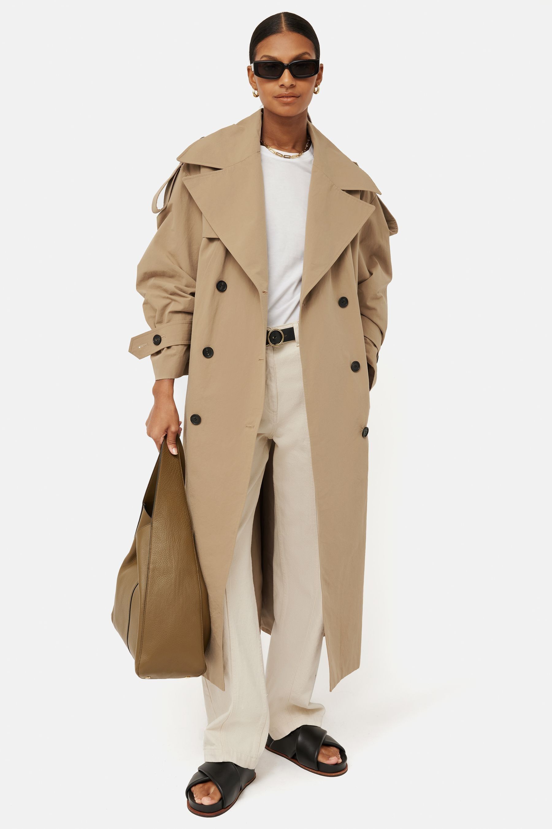 Jigsaw trench coat deals