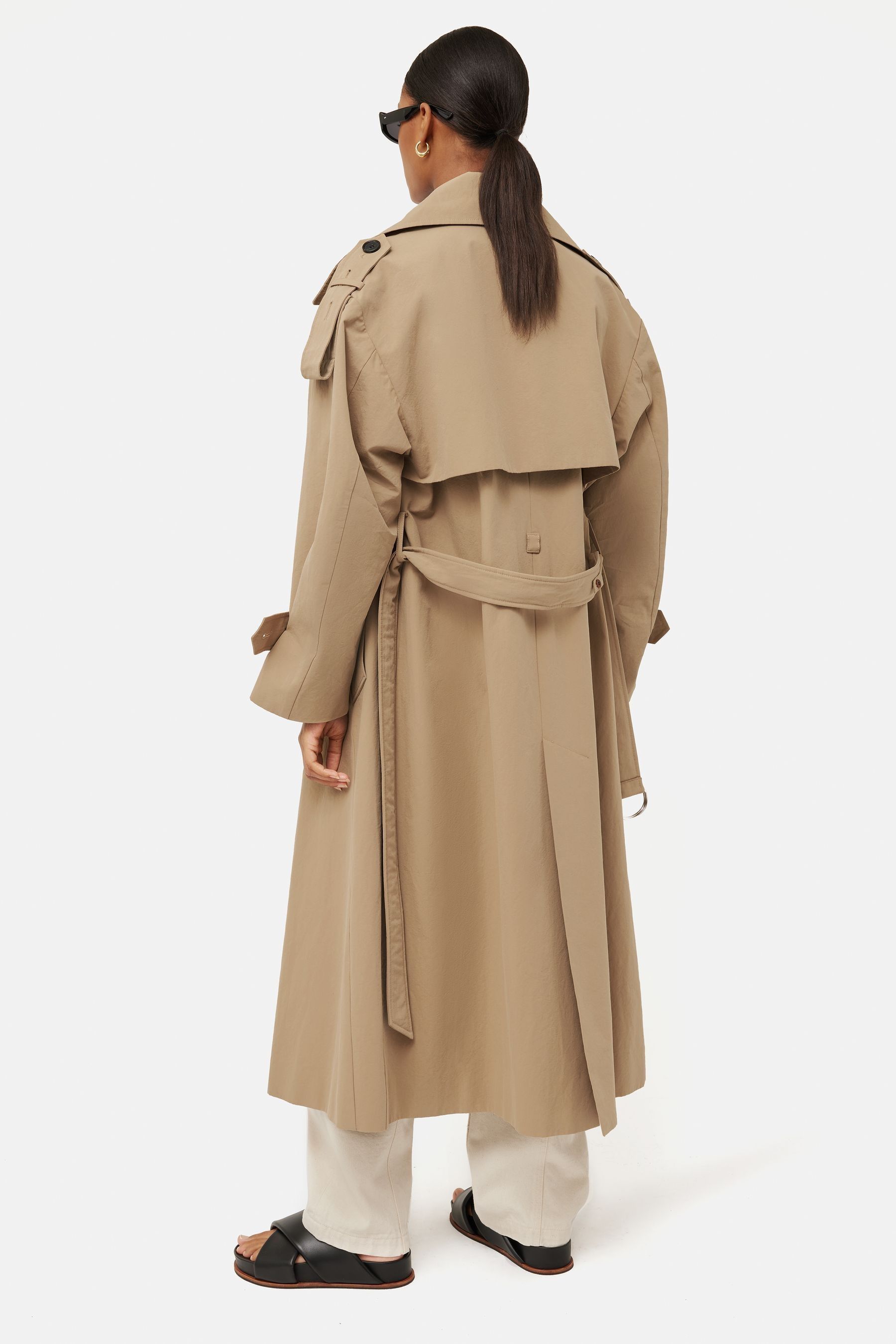 Jigsaw trench coat online
