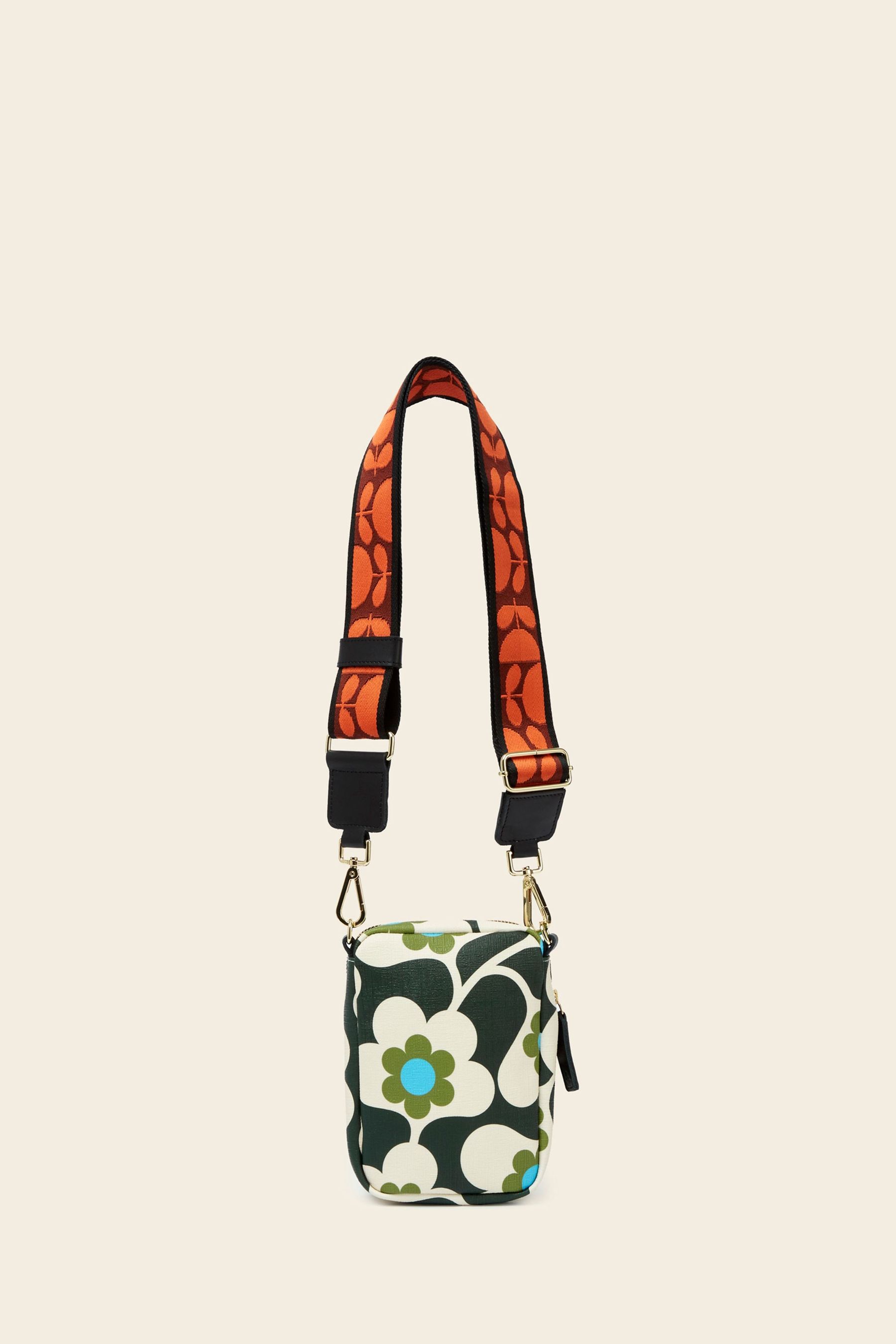 Buy Orla Kiely Green Tall Duo Crossbody Bag from Next Spain