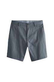 Pale Blue Straight Fit Stretch Chinos Shorts - Image 5 of 8