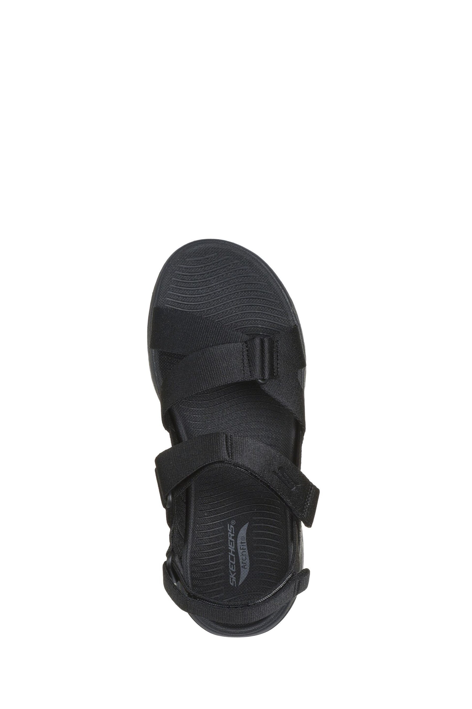 Skechers Black Go Walk Arch Fit Sandals - Image 4 of 5