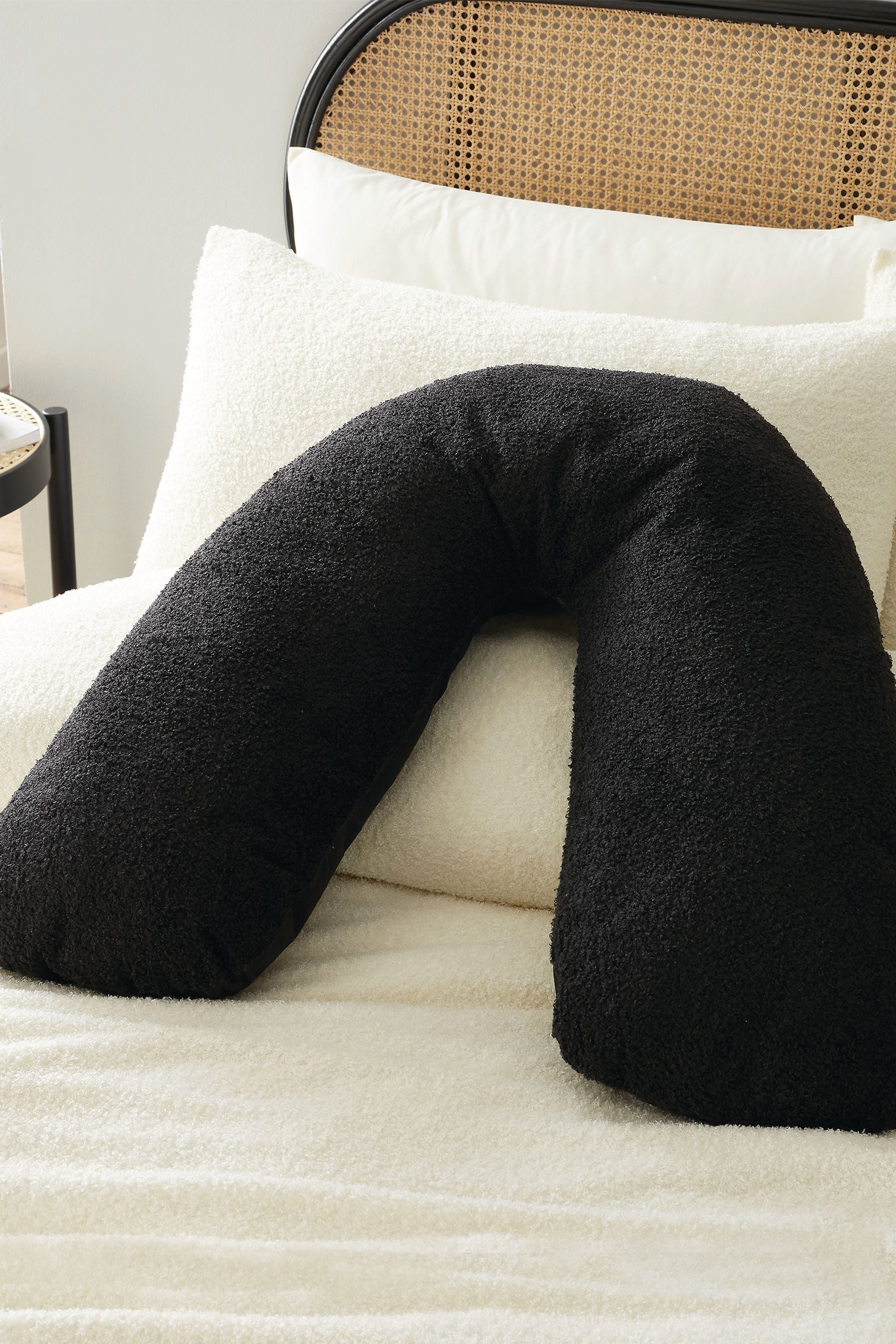 Catherine Lansfield Cosy Boucle Soft and Warm V Shaped Cushion