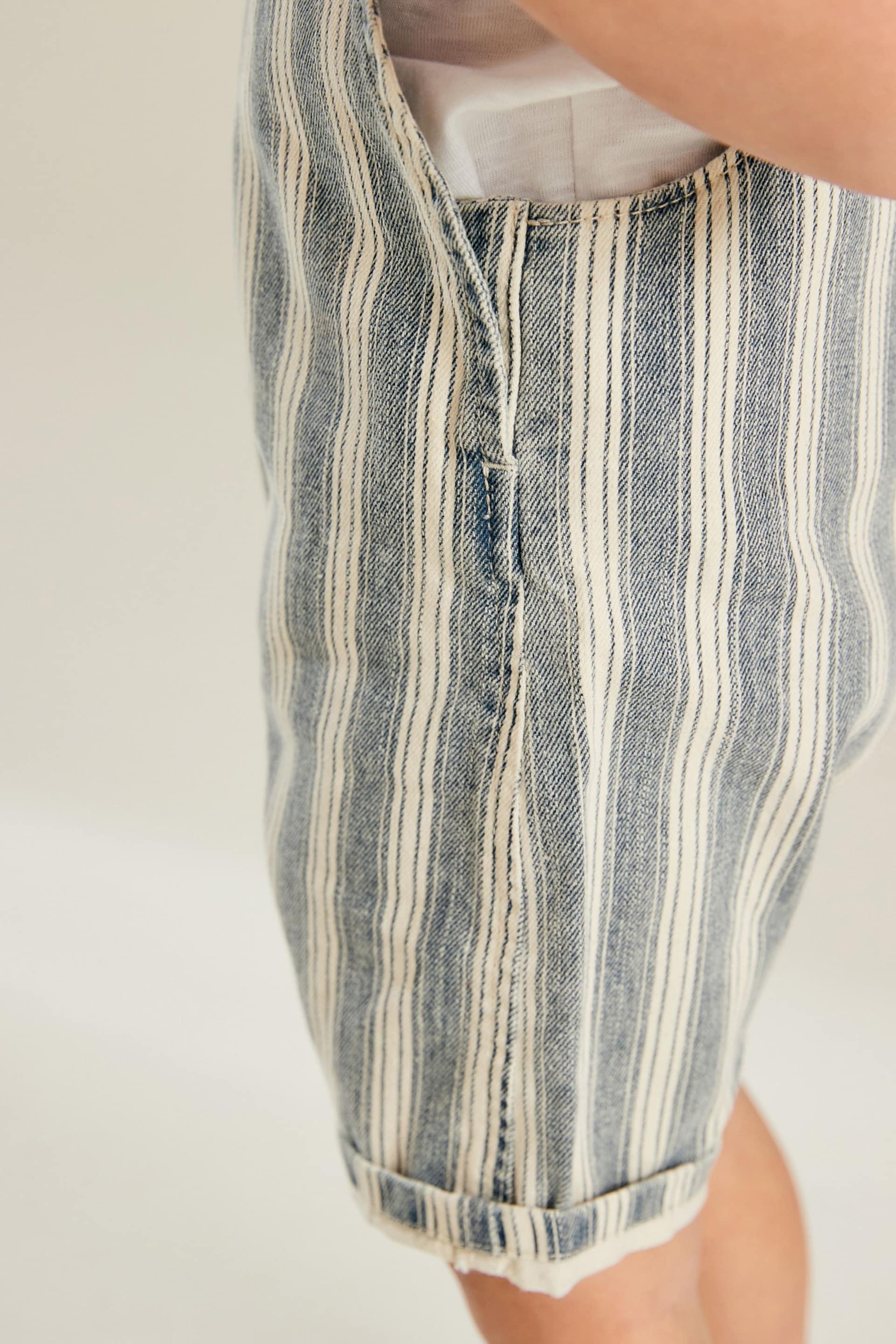 Stripe Denim Slouch Dungarees (3mths-7yrs) - Image 5 of 8
