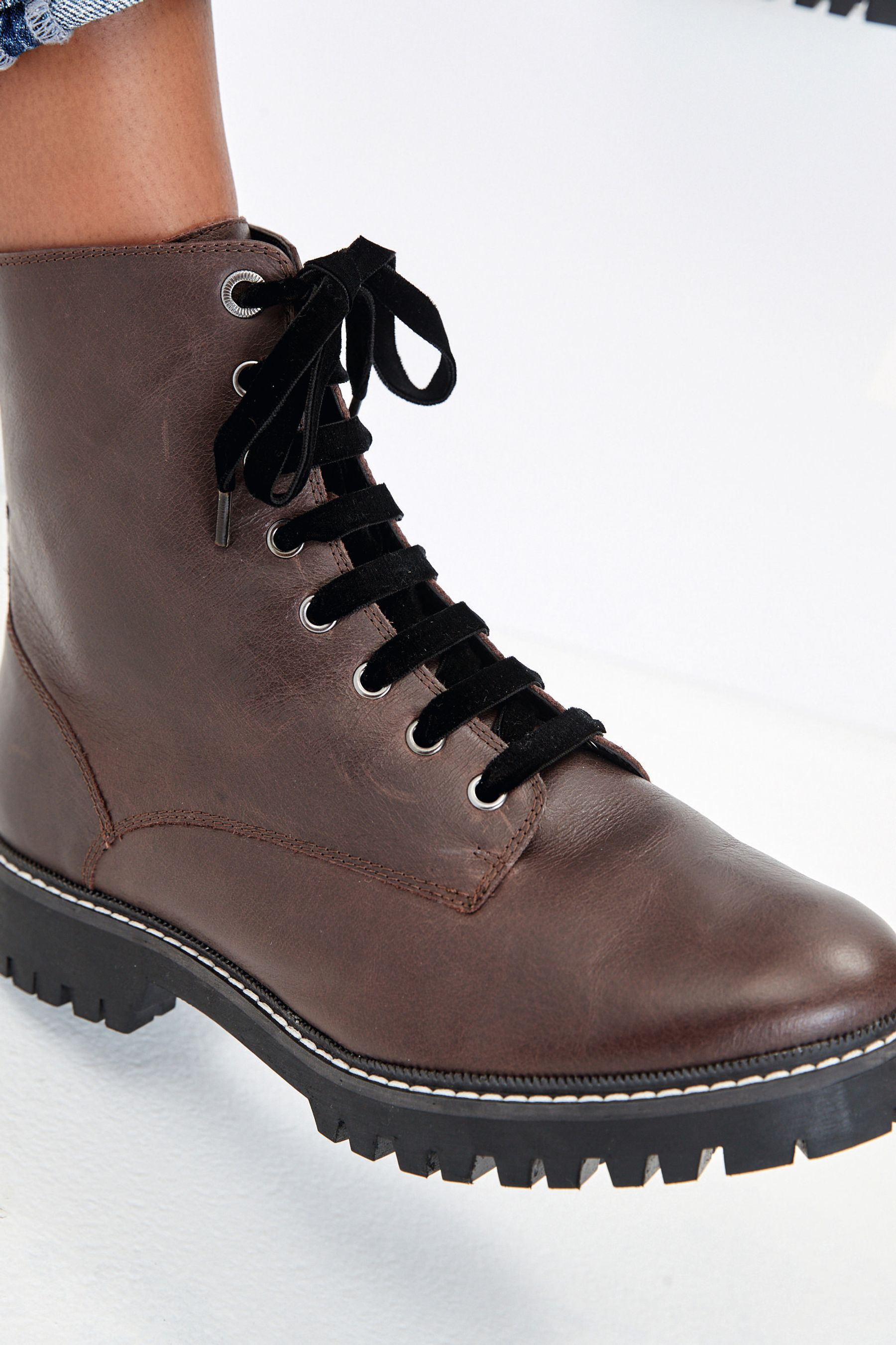 Extra wide lace up boots hotsell