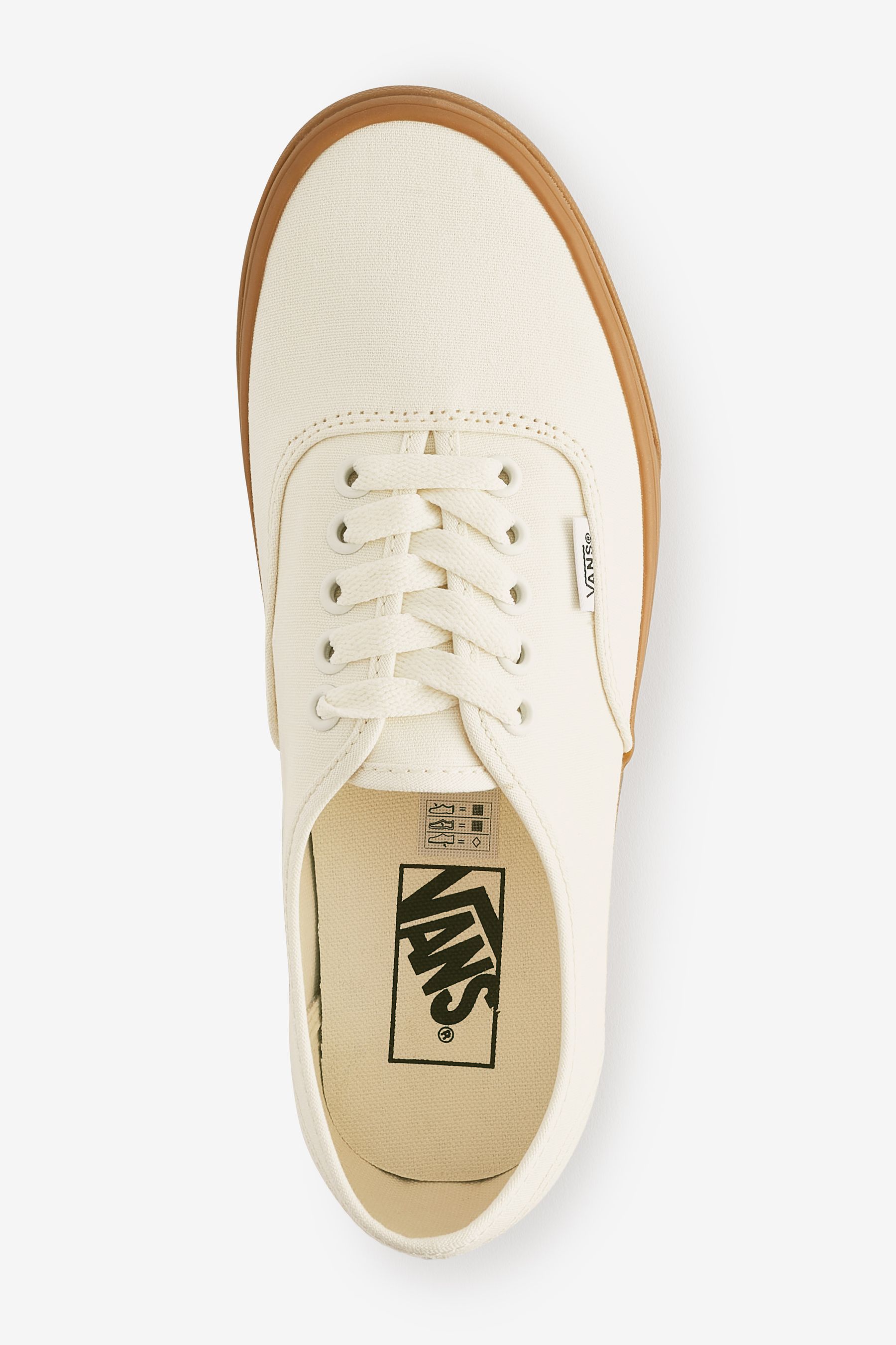 Buy Vans Womens Authentic Gum Sole Trainers from Next Luxembourg