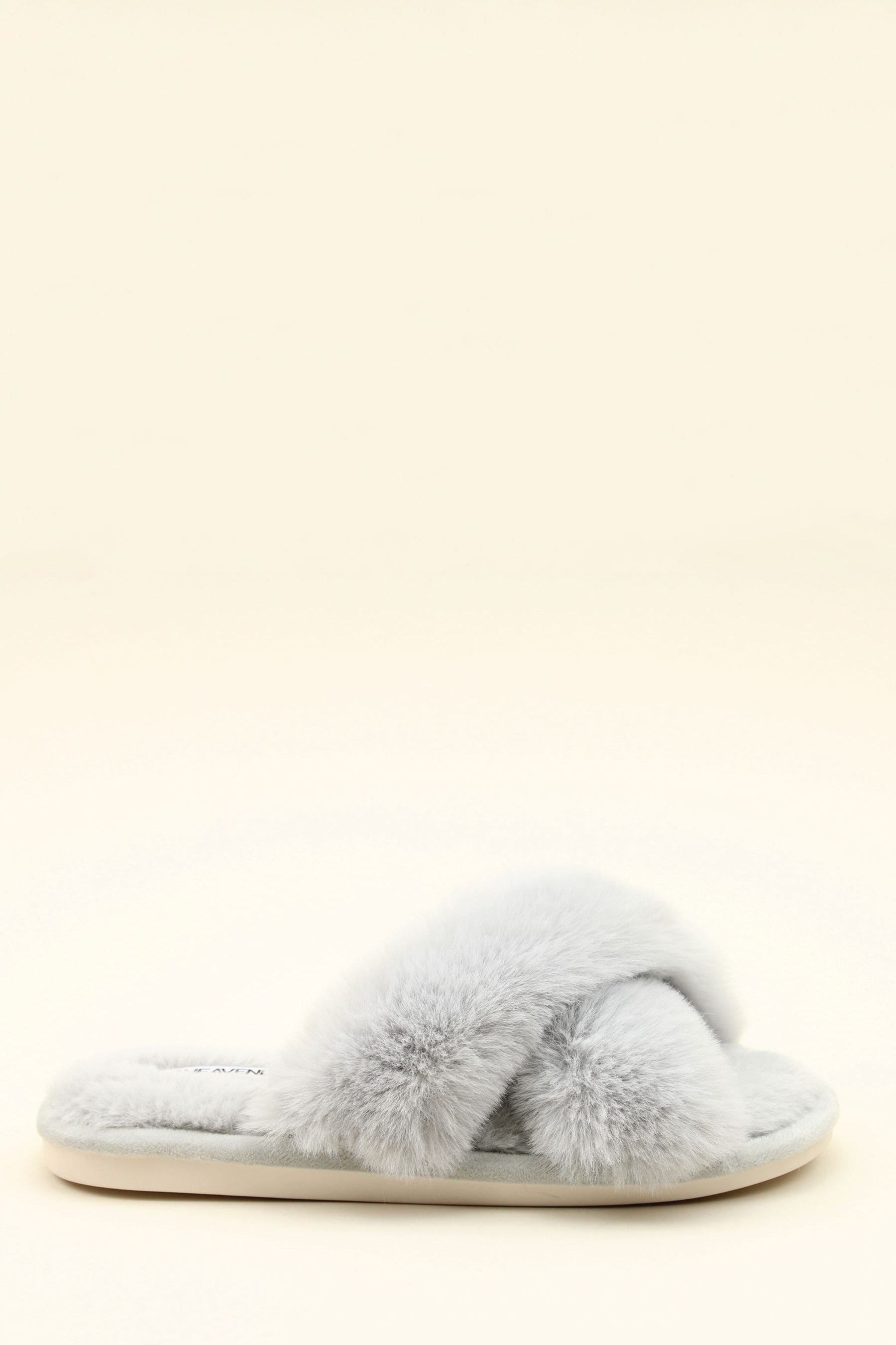Buy Heavenly Feet Grey Ladies Comfort Slippers from the Next UK