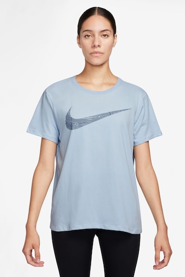 Nike Blue Slam Dri-FIT Short-Sleeve T-Shirt