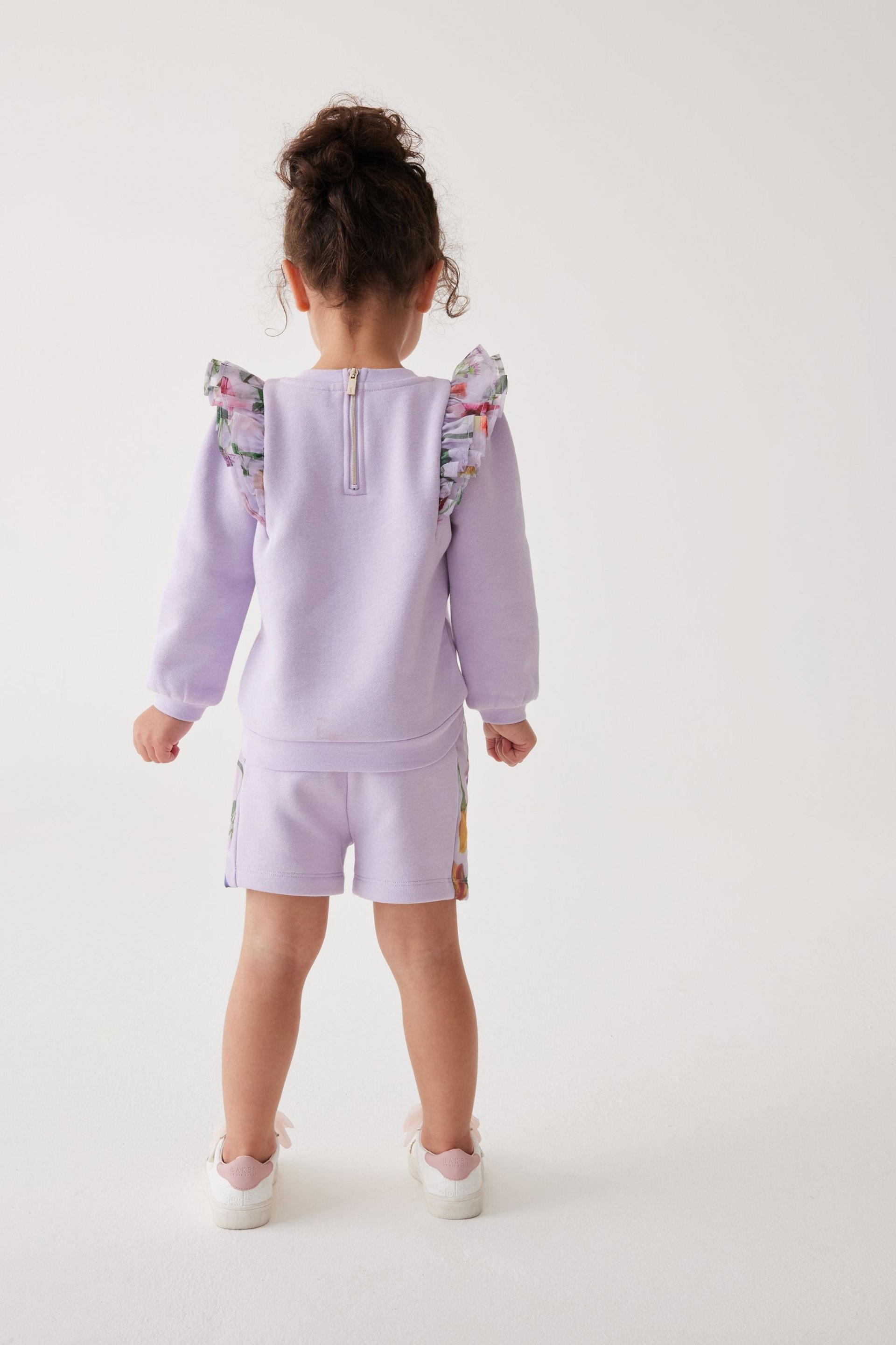 Baker by Ted Baker Organza Sweater And Shorts Set - Image 3 of 12
