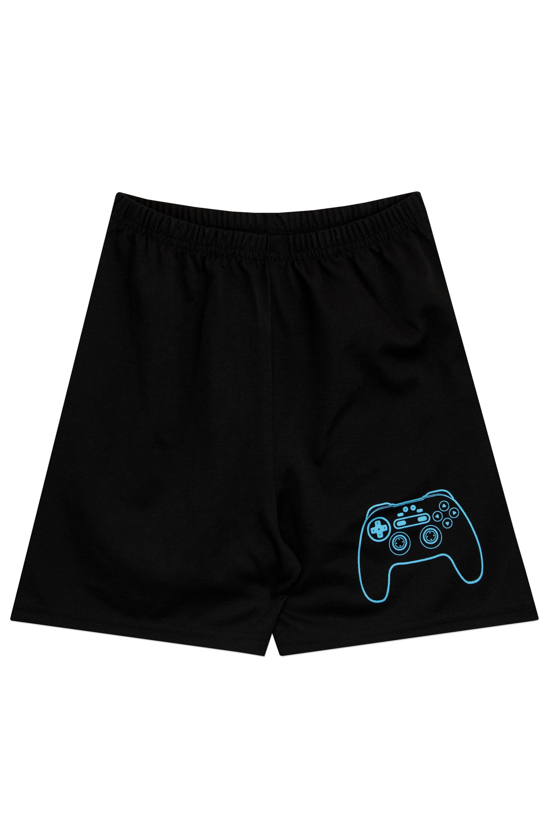 Harry Bear Black Gaming Short Pyjamas - Image 4 of 5