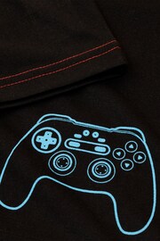 Harry Bear Black Gaming Short Pyjamas - Image 5 of 5