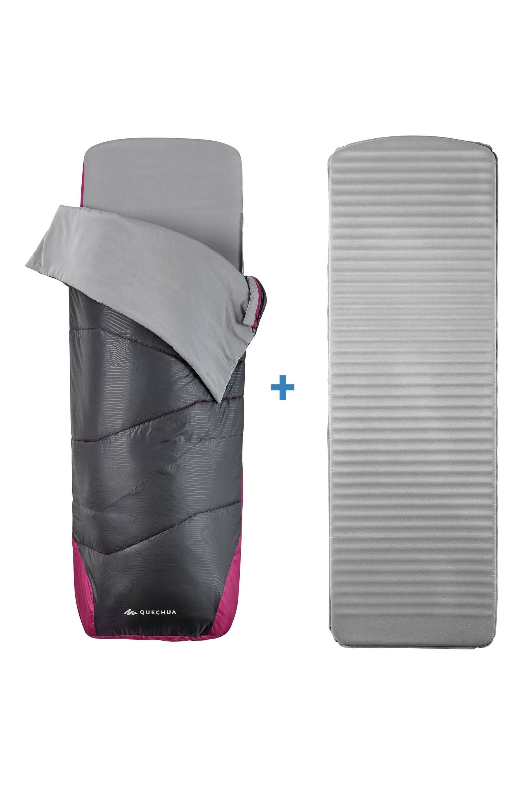 Buy Decathlon Grey 2 In 1 Sleeping Bag And Bed MH500 15 C Quechua from the Next UK online shop