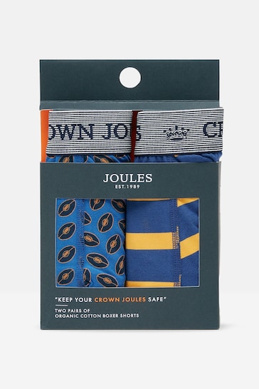 Joules Crown Joules Rugby Ball Underwear 2 Pack
