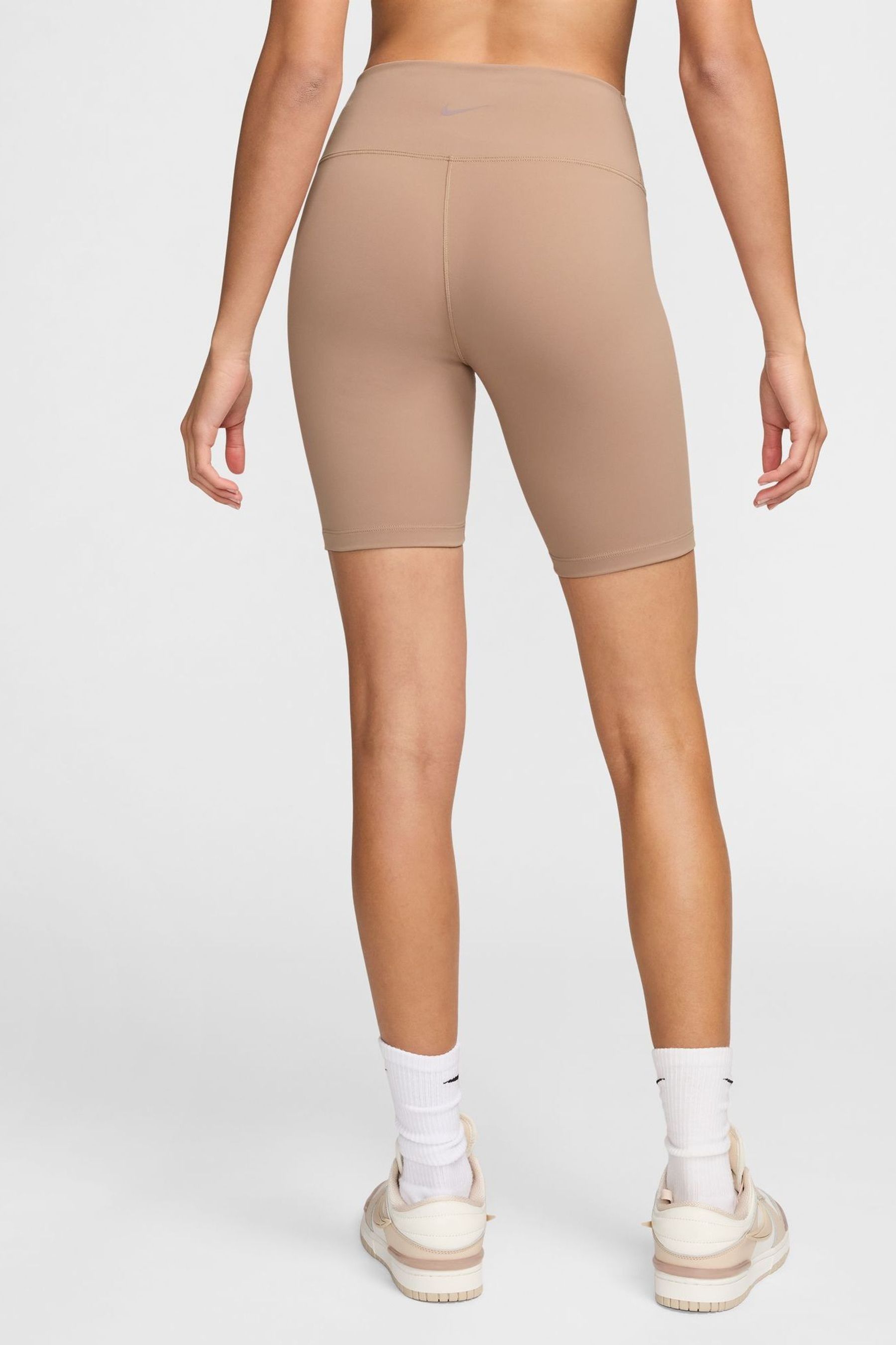 Buy Nike Nude One Dri FIT High Waisted 8 Cycling Shorts from Next Slovenia