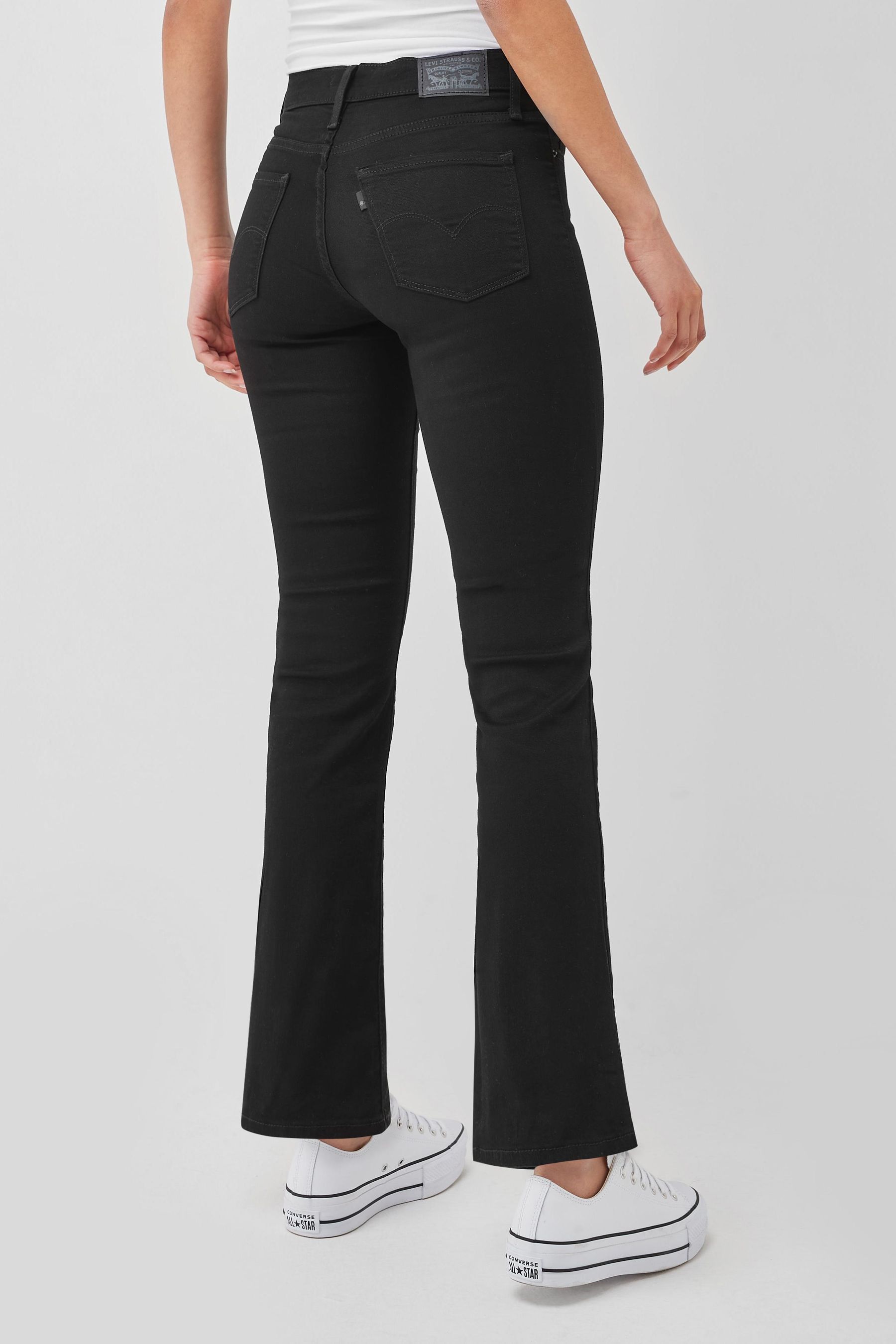 Levi s Soft Black 315 Shaping Bootcut Jeans