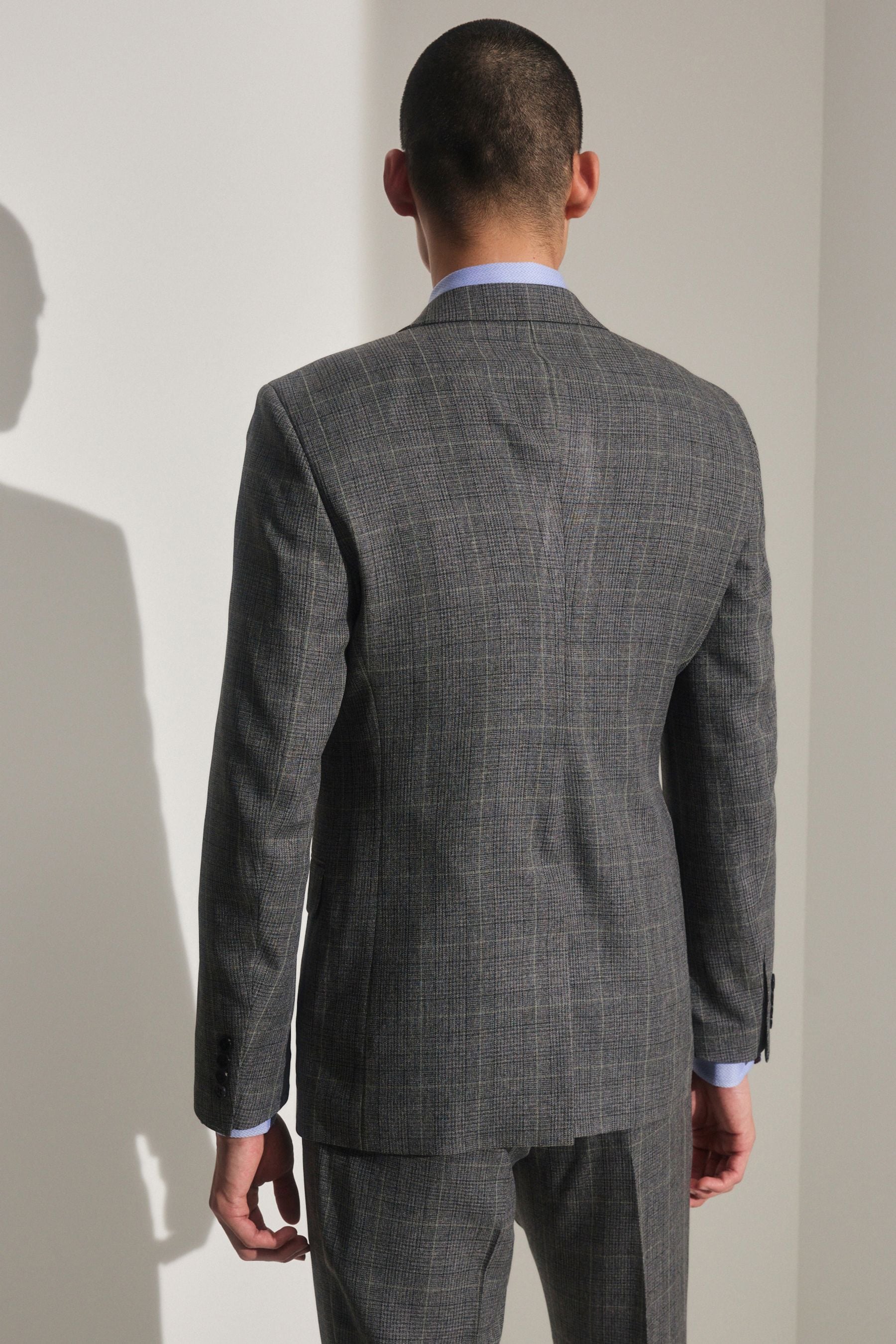 Prince of wales check coat mens hotsell
