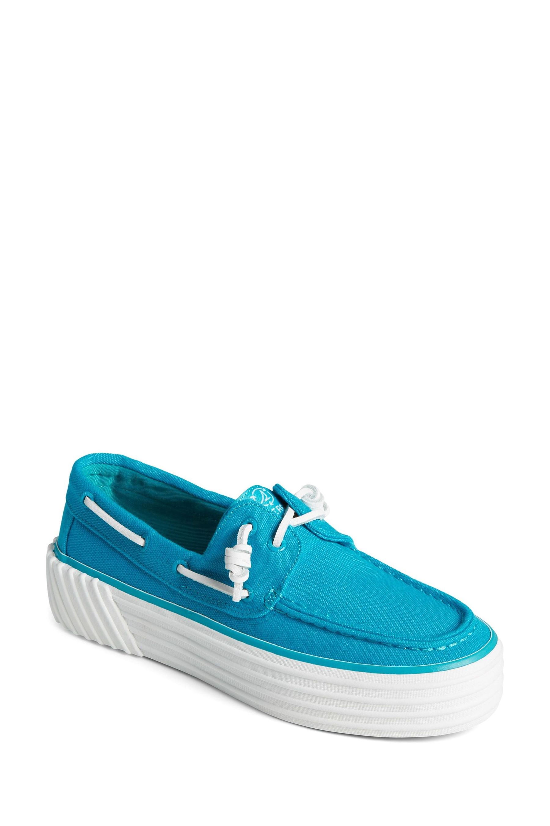 Sperry Blue Crest Boat Platform Shoes