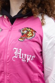 Hype X Ed Hardy Kids Pink Tiger Souvenir Jacket - Image 3 of 5