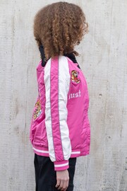 Hype X Ed Hardy Kids Pink Tiger Souvenir Jacket - Image 5 of 5