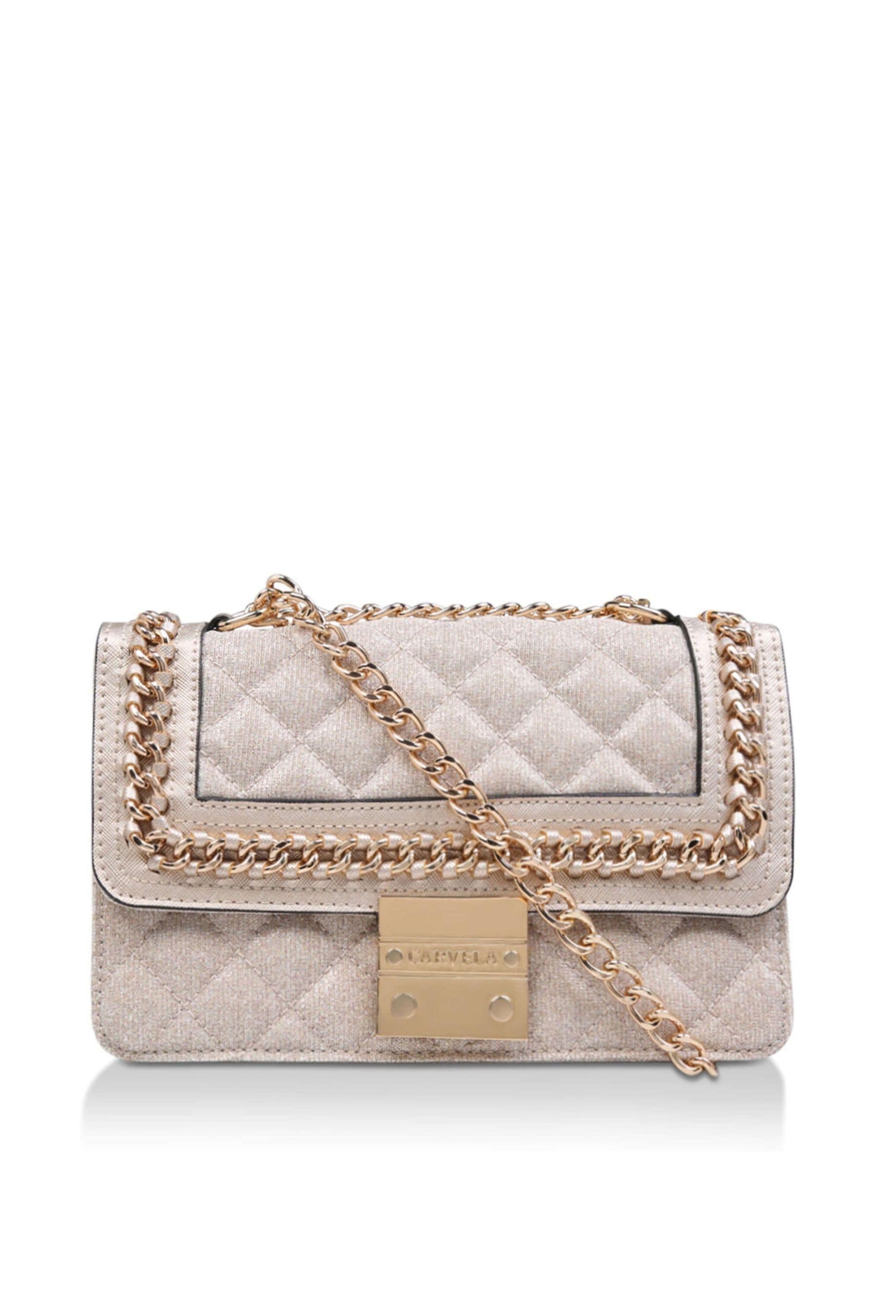 Carvela quilted shoulder bag outlet
