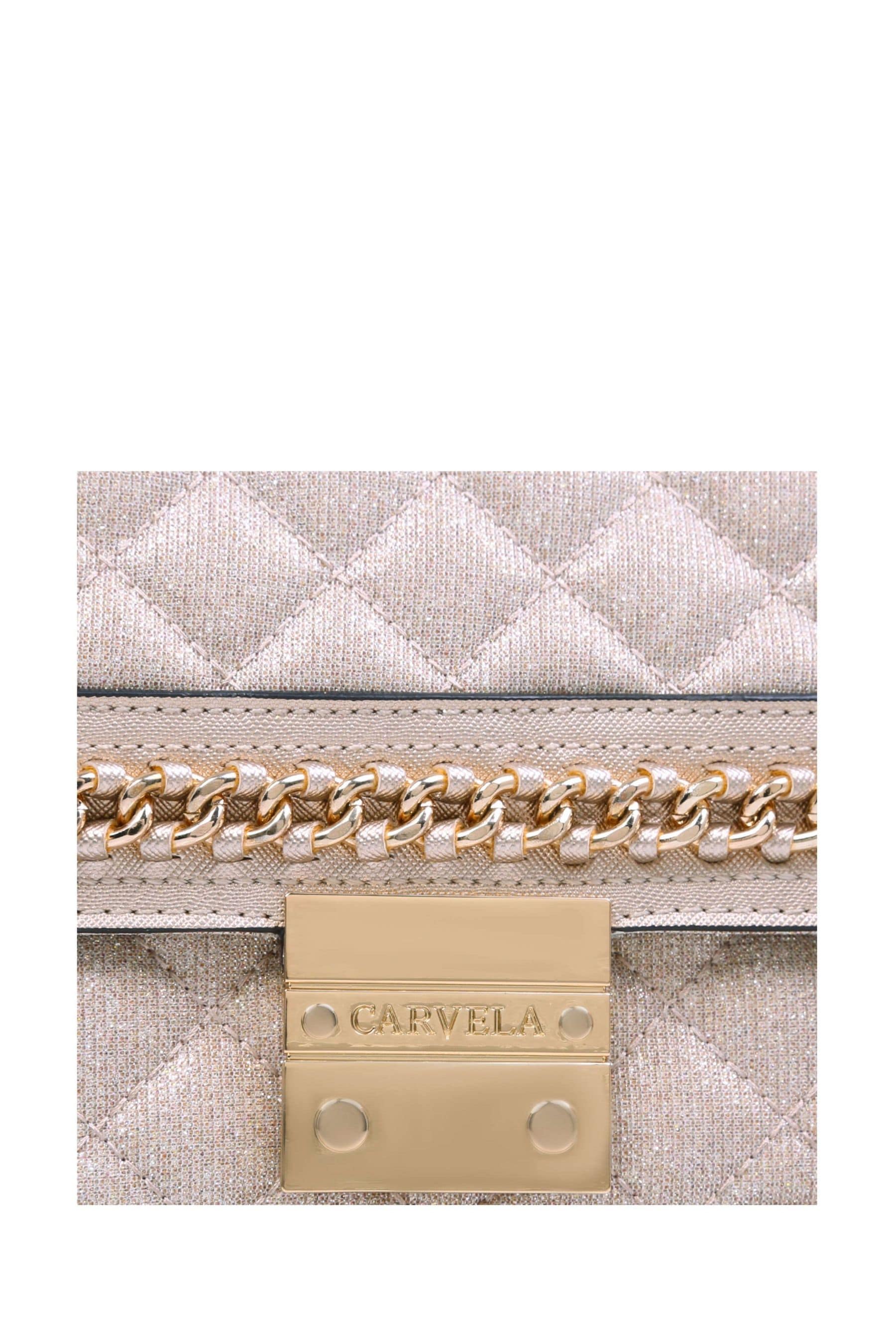 Carvela quilted shoulder bag outlet