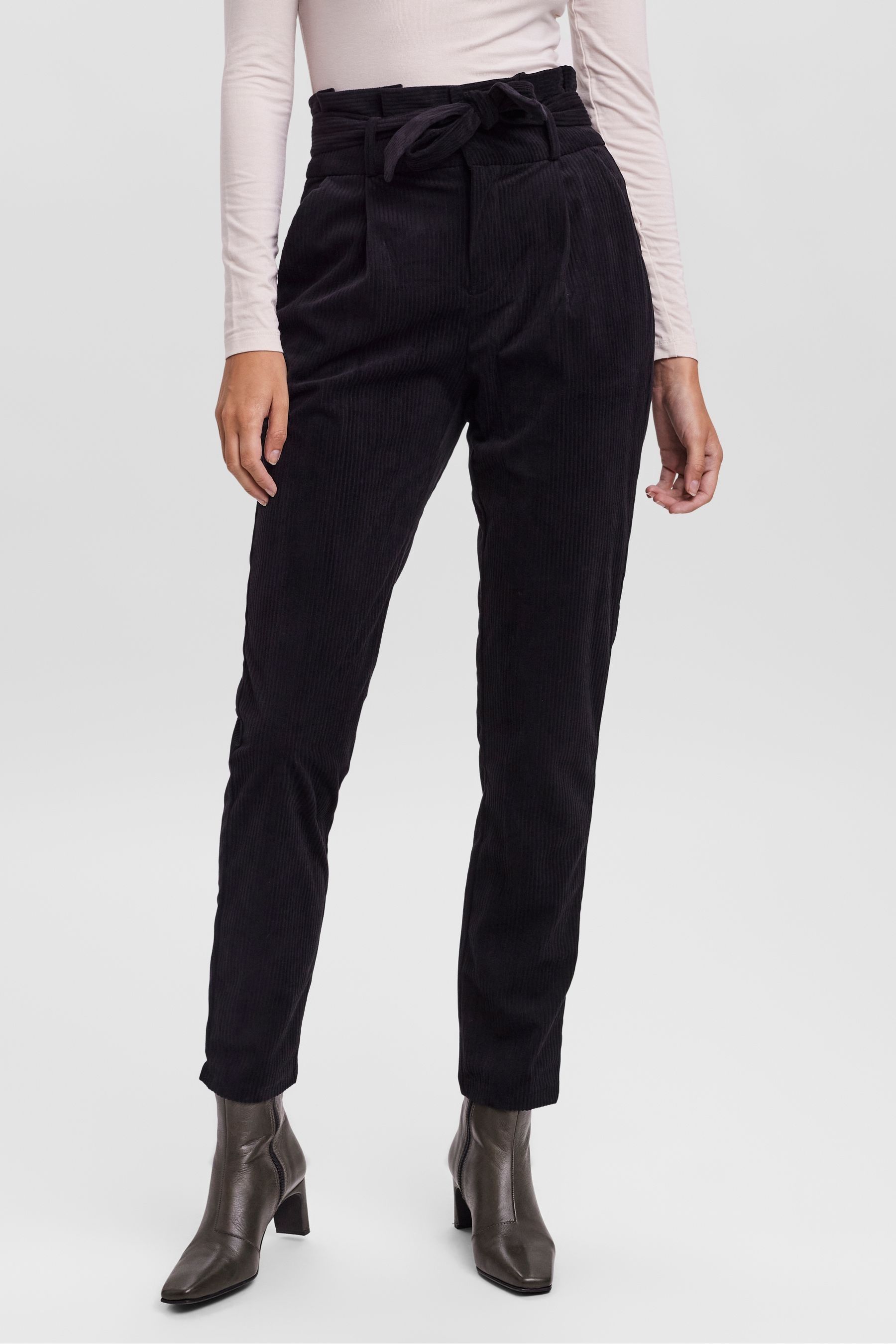 High waisted cheap paperbag trousers