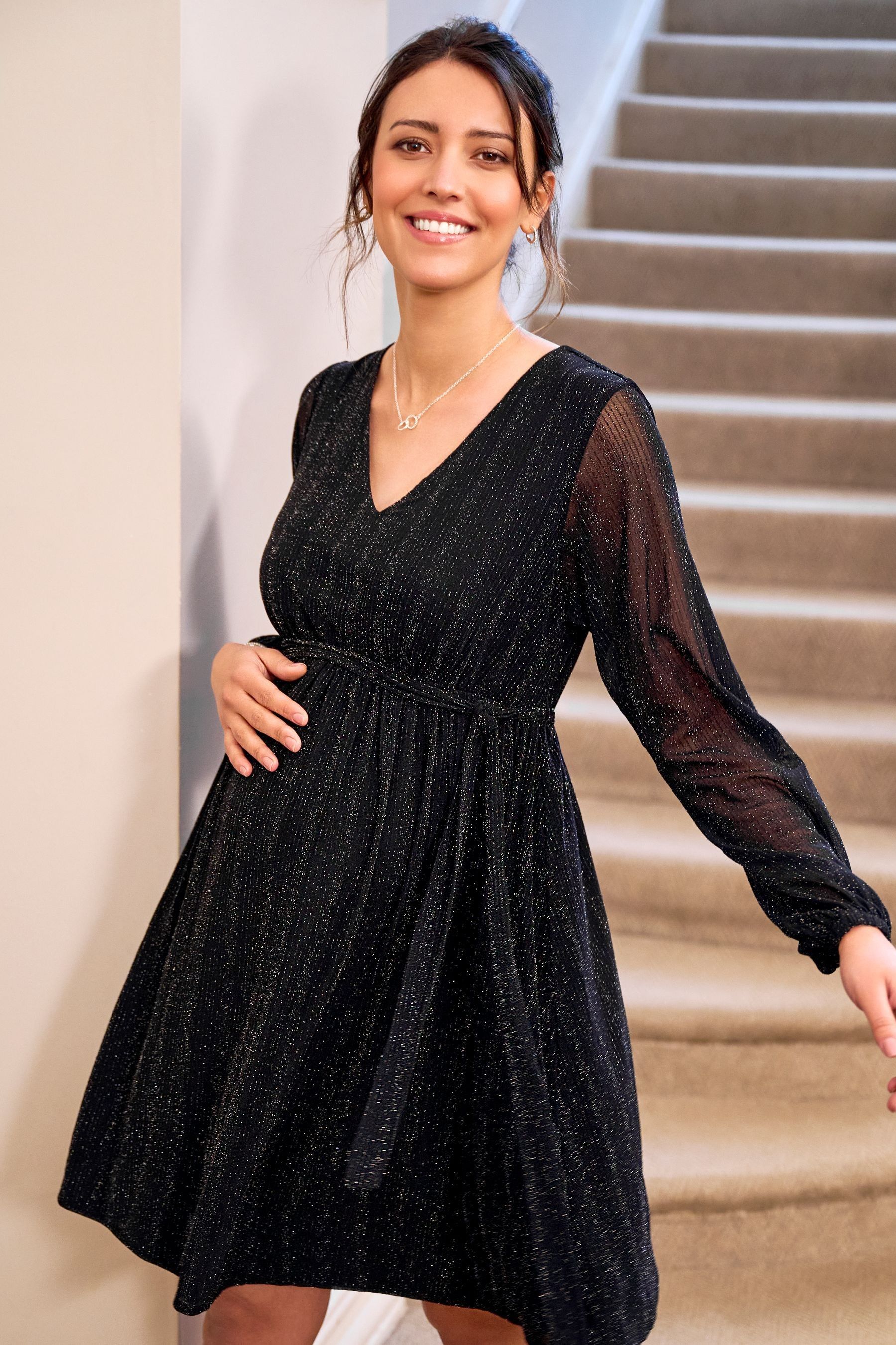 Bebe black maxi hotsell dress