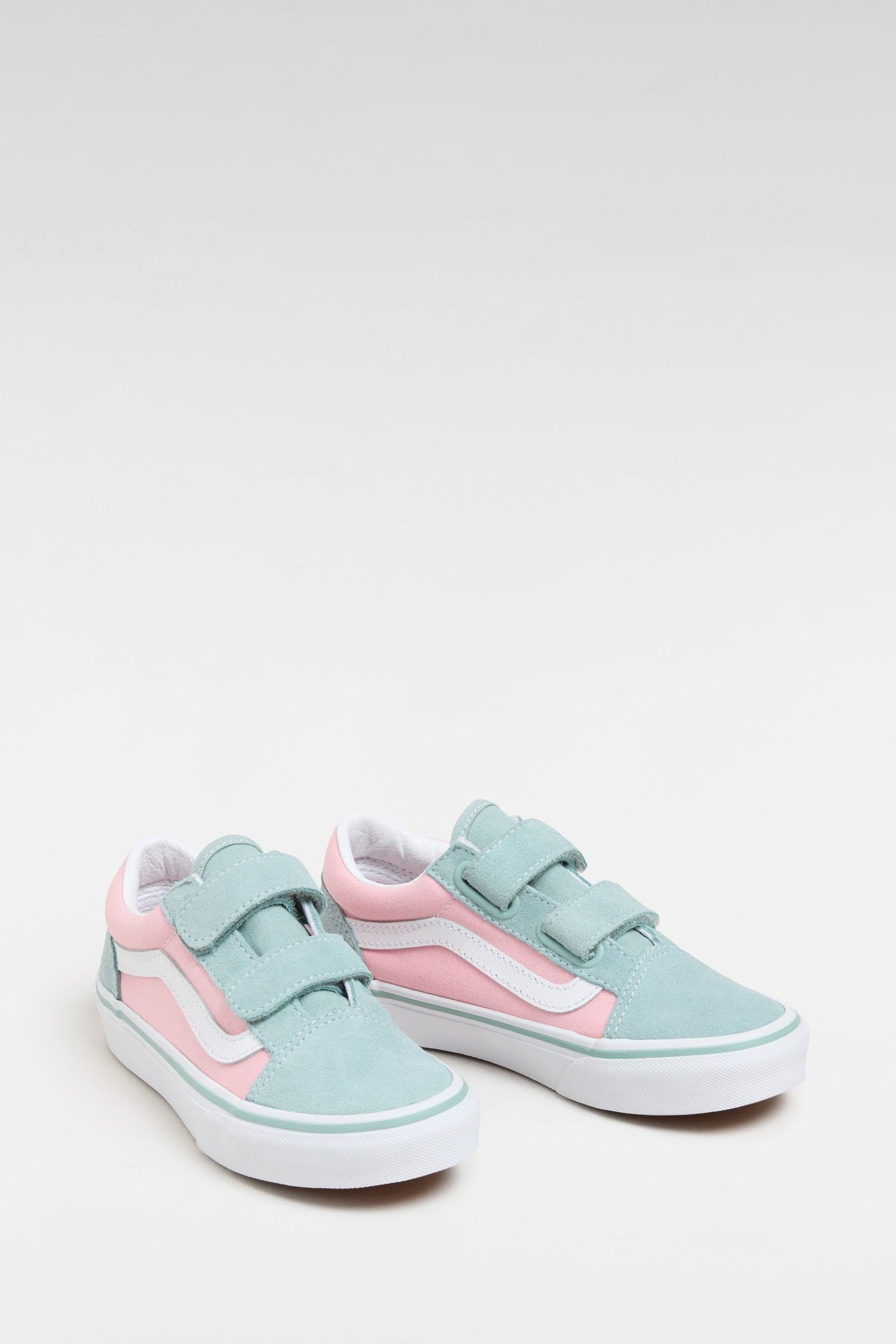 Grey and pink vans womens top
