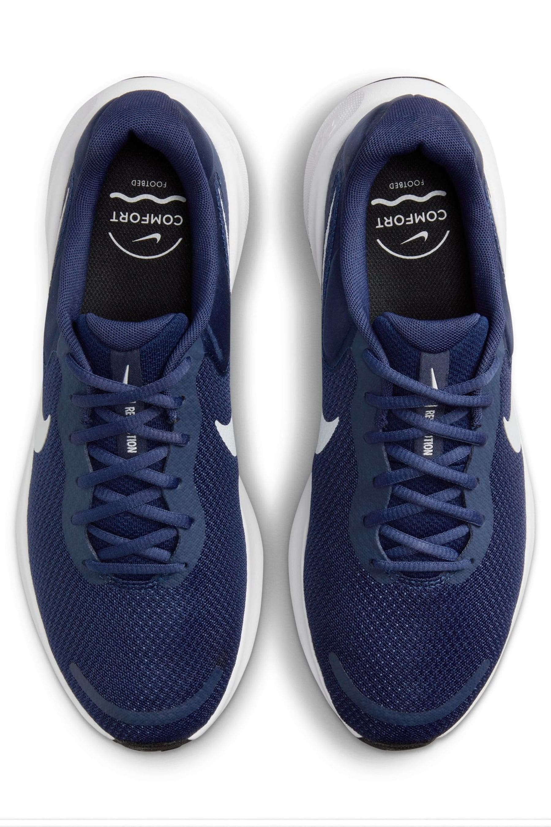 Navy running trainers deals