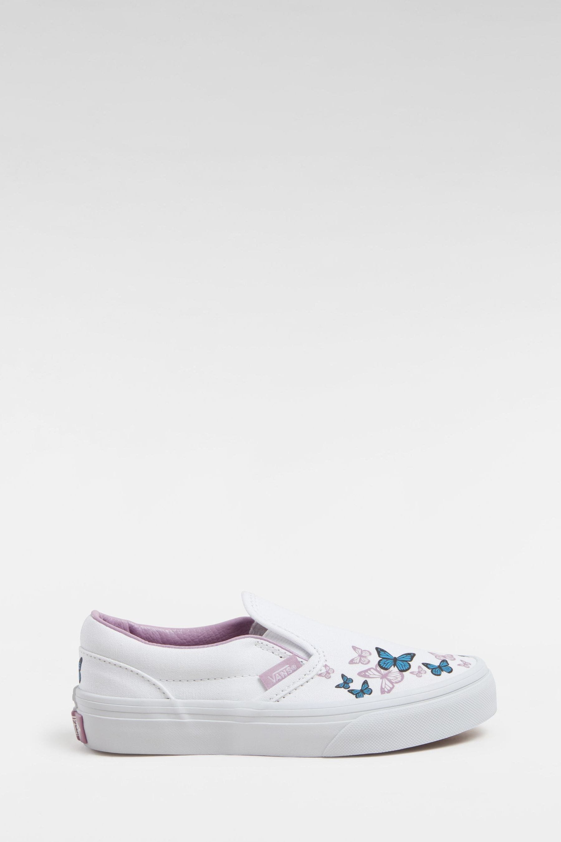 Buy Vans Purple Girls Classic Slip On Trainers from Next Luxembourg