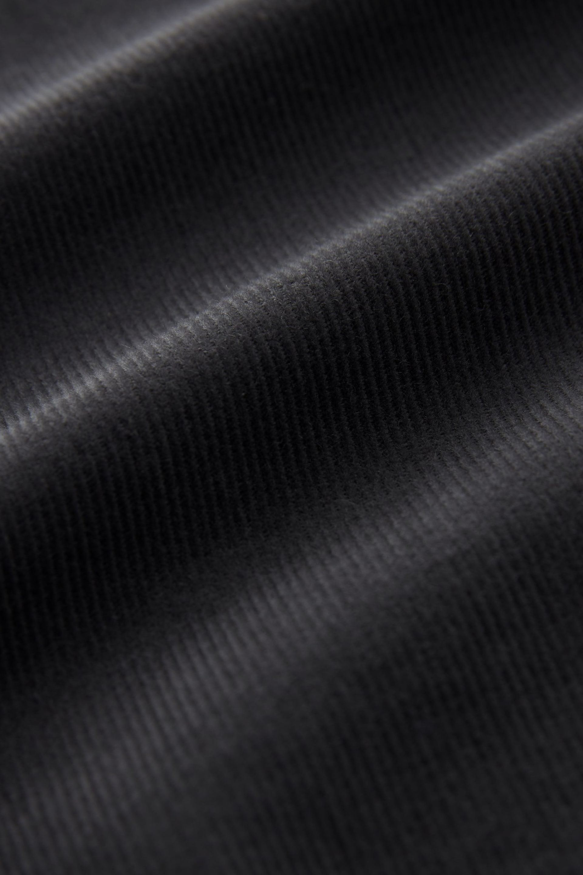 Charcoal Grey Cord Twin Pocket Western Long Sleeve Shirt - Image 7 of 7
