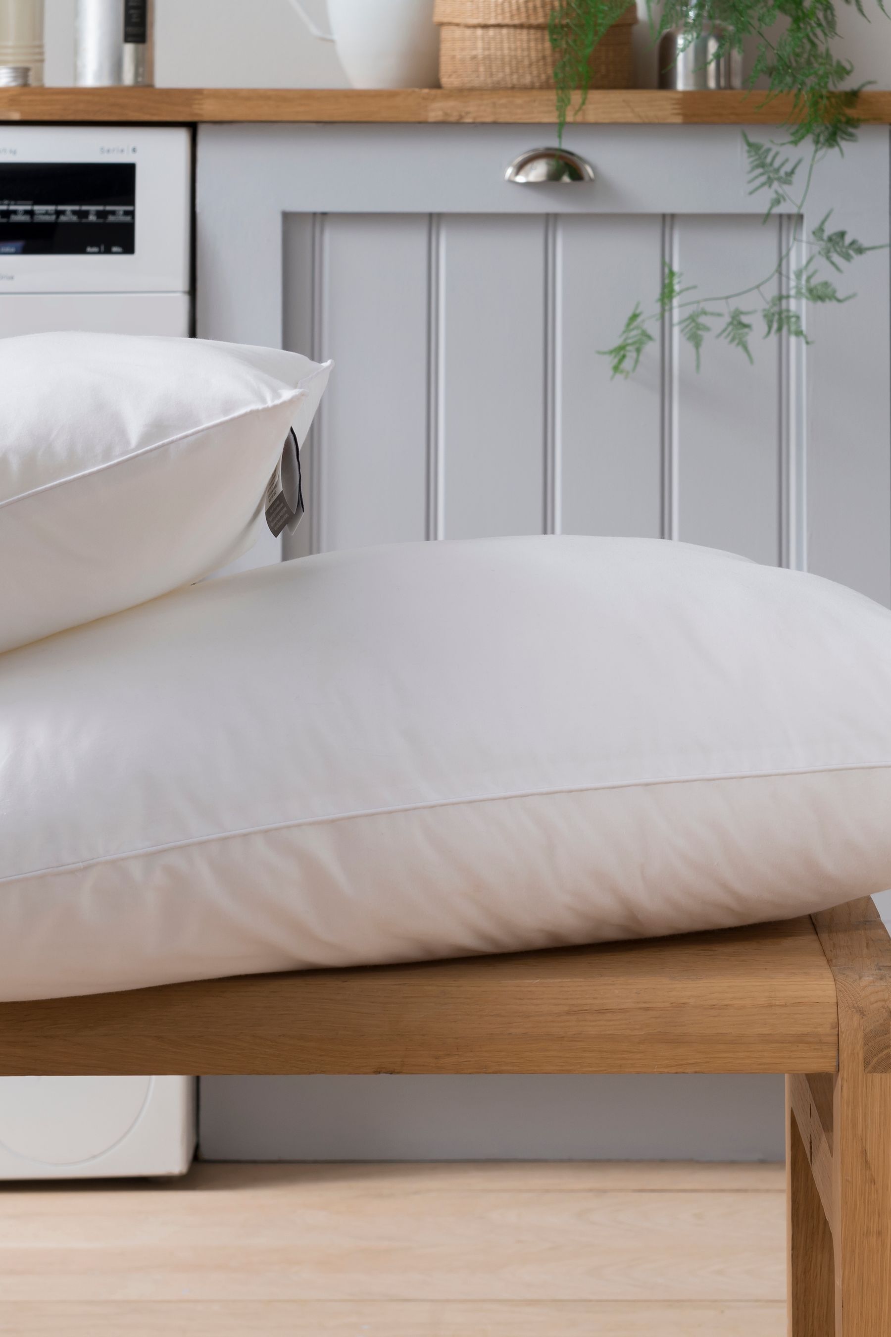 Spundown pillow top