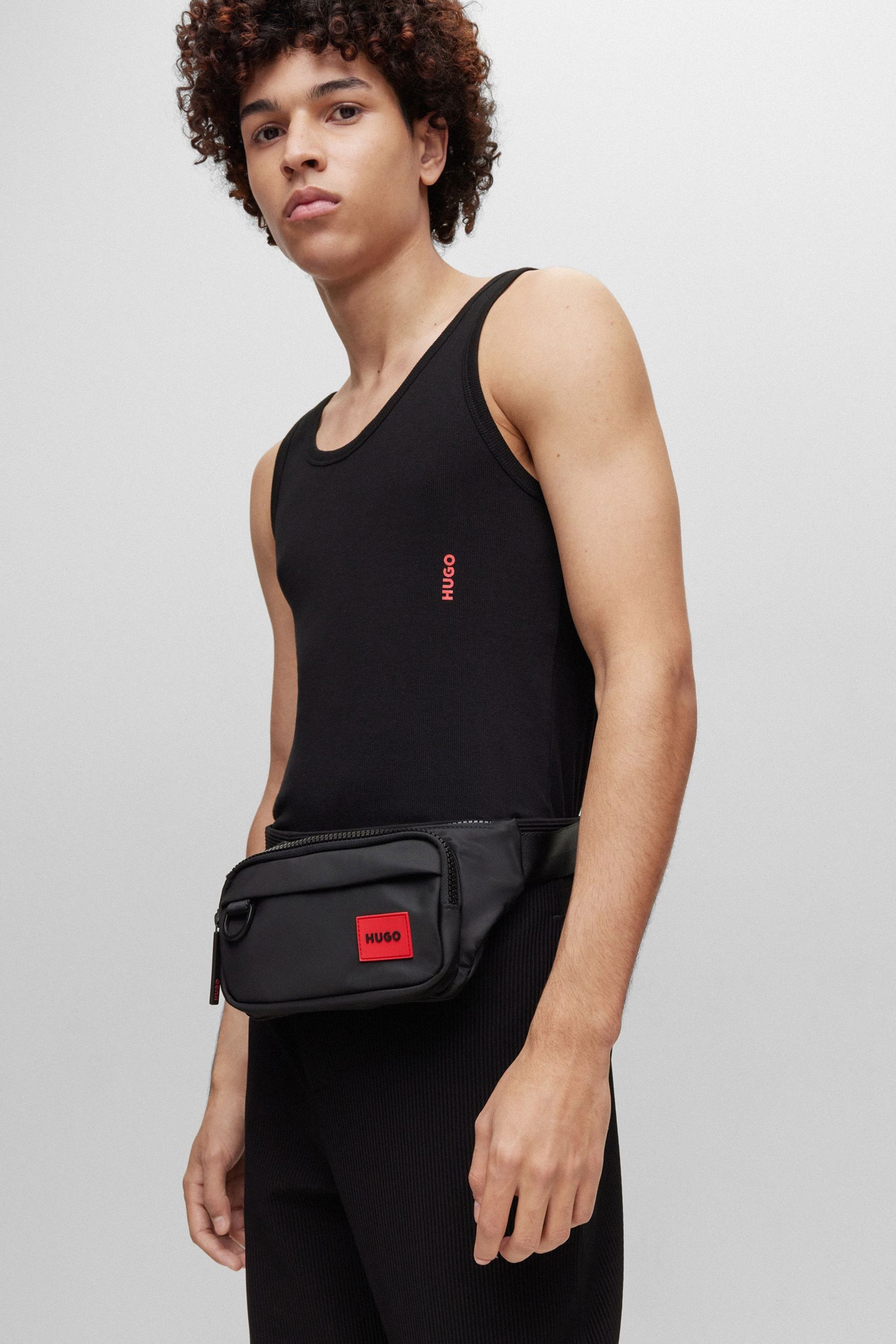 Buy HUGO Ethon Black Belt Bag from Next United Arab Emirates