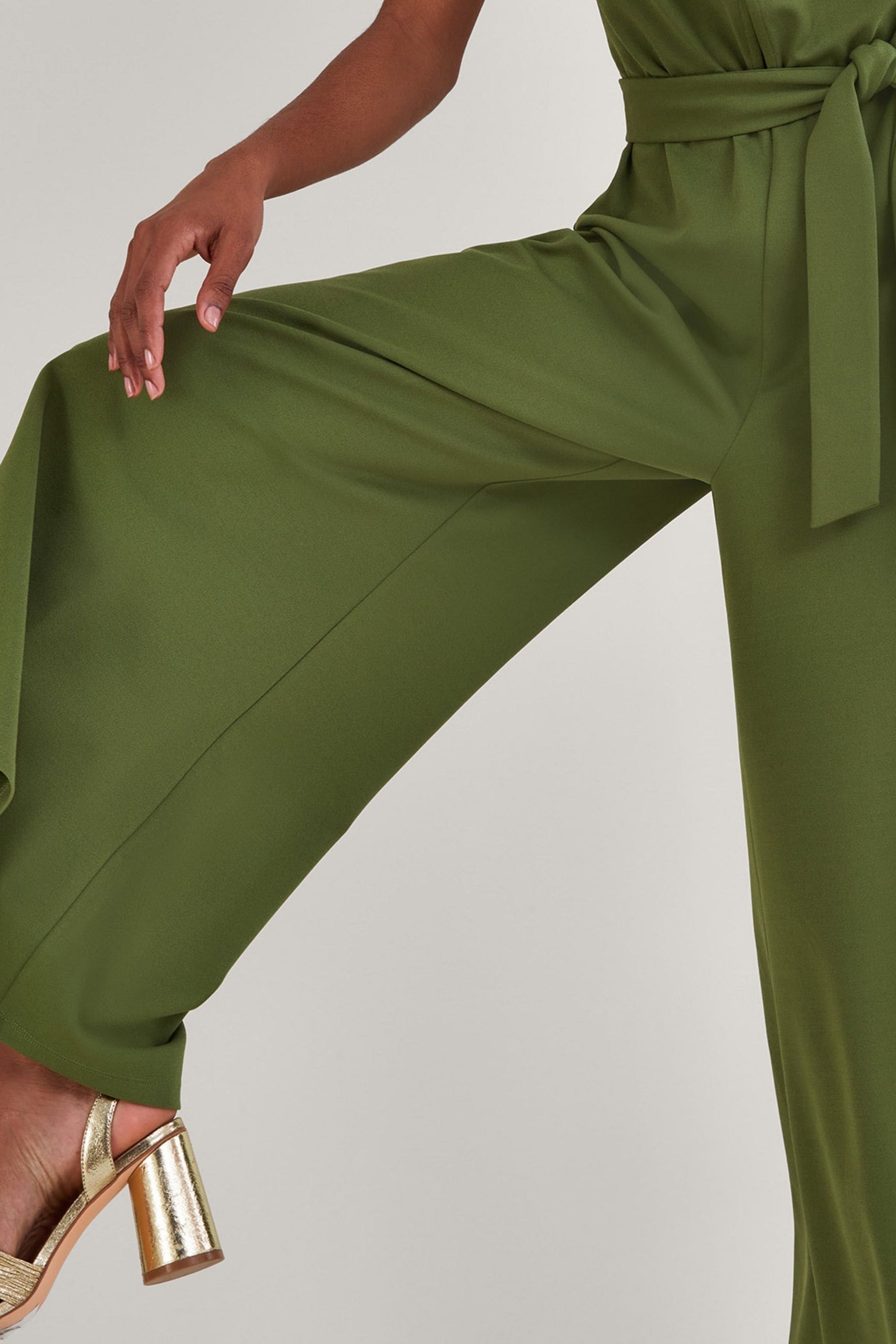 Monsoon green jumpsuit cheap