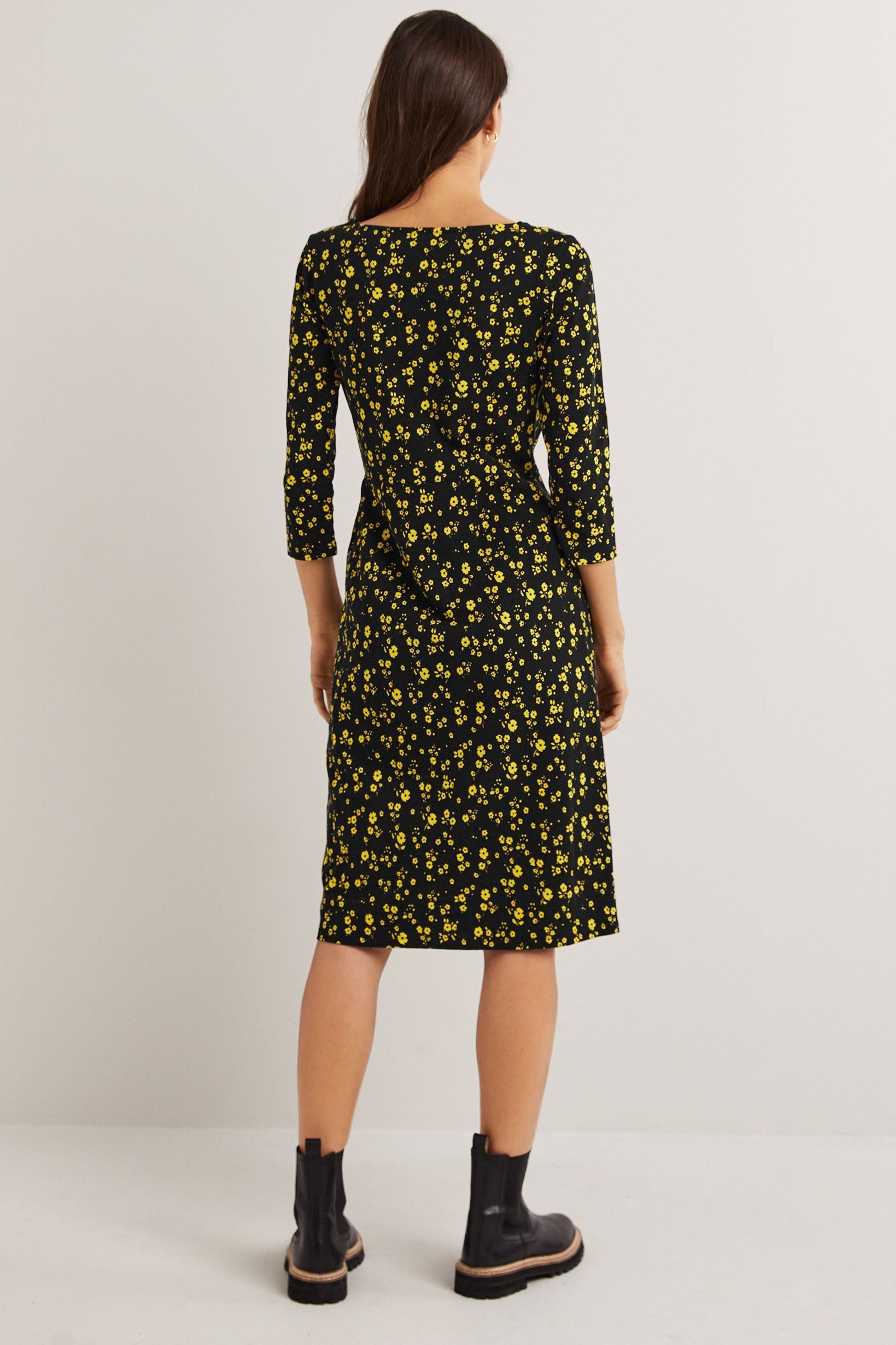 Buy Boden Black Jersey Penny Dress from Next Luxembourg