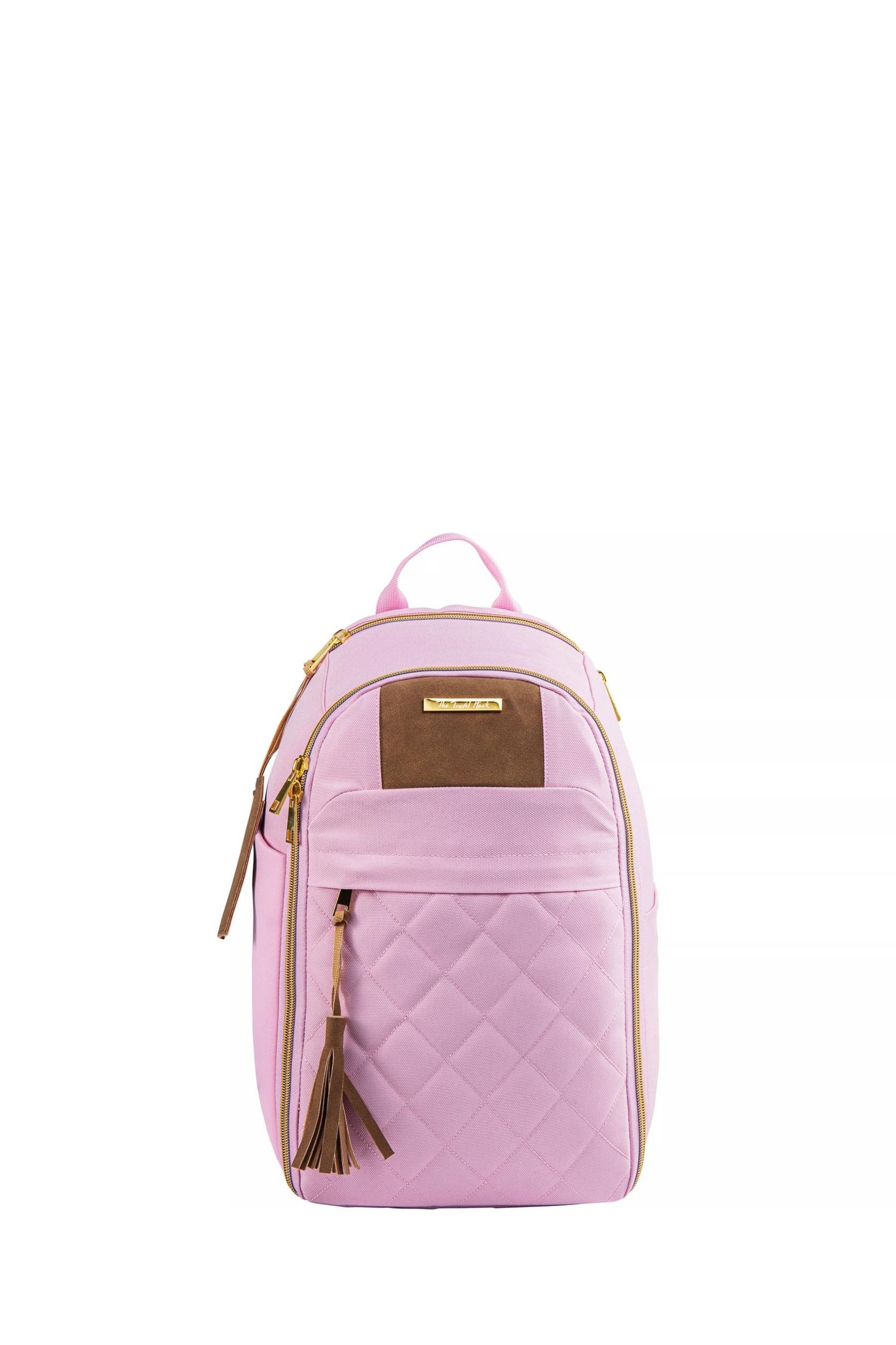 Pink womens backpack hot sale