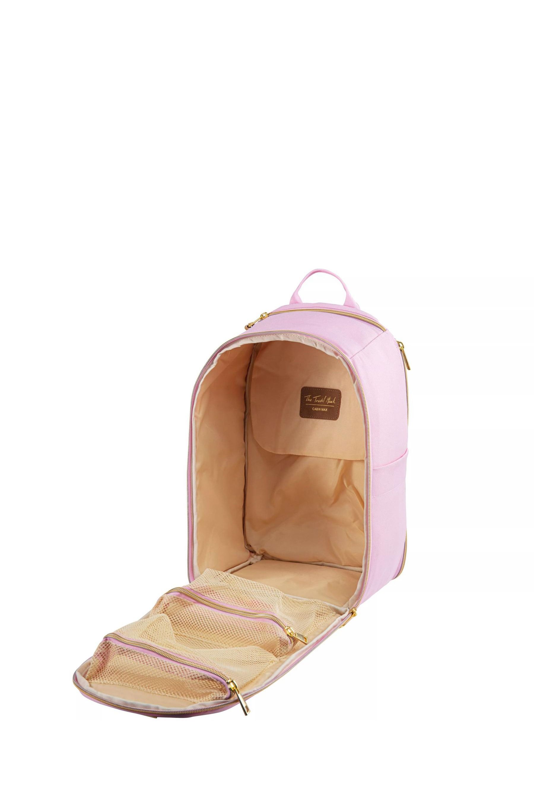 Buy Cabin Max Pink Travel Hack 40cm Cabin Backpack from the Next UK online shop