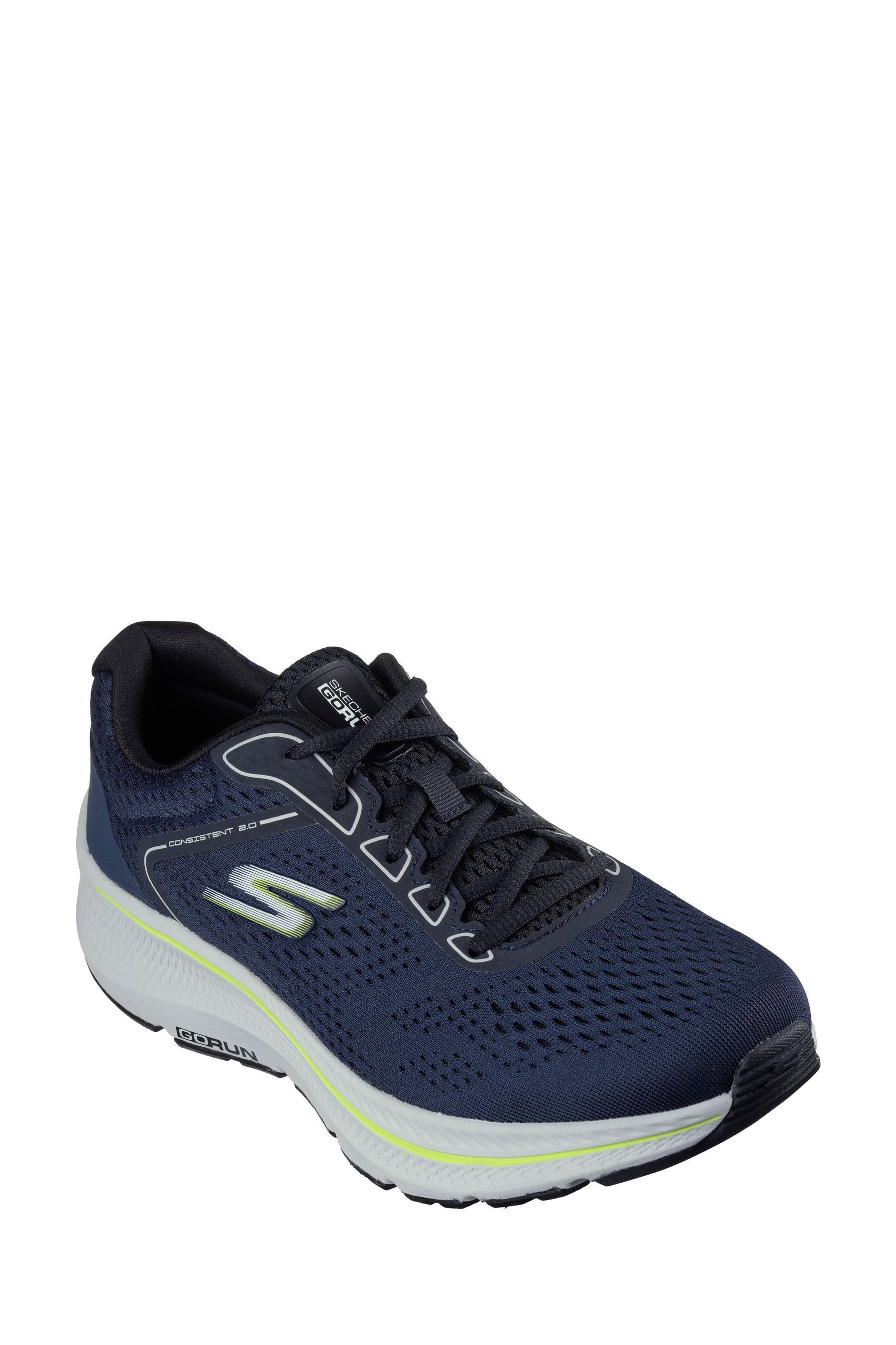 Buy Skechers Blue Go Run Consistent 2.0 Mile Marker Trainers from the Next UK online shop