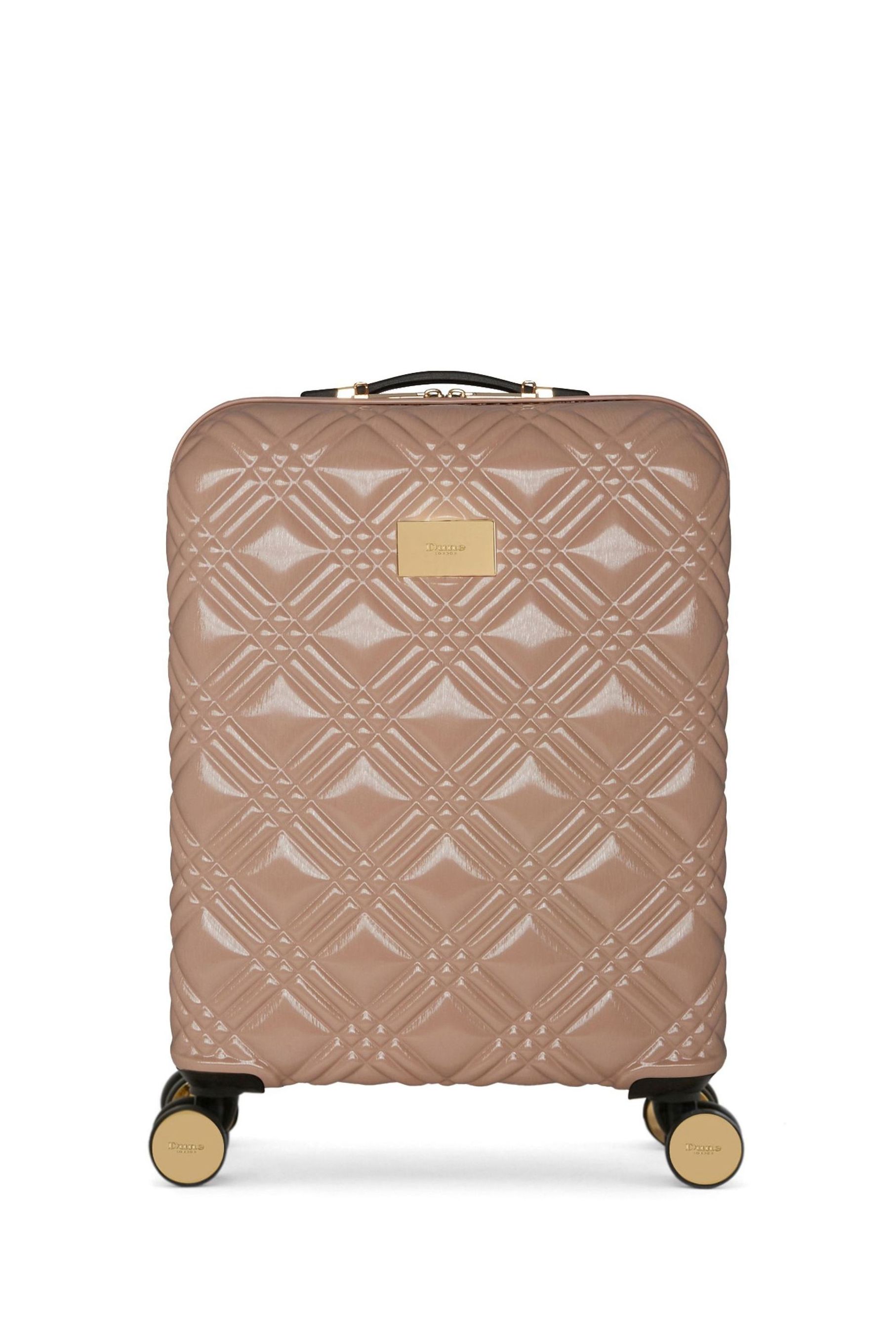 Dune London Pink Orchester Cabin 55cm Suitcase ONE Womens