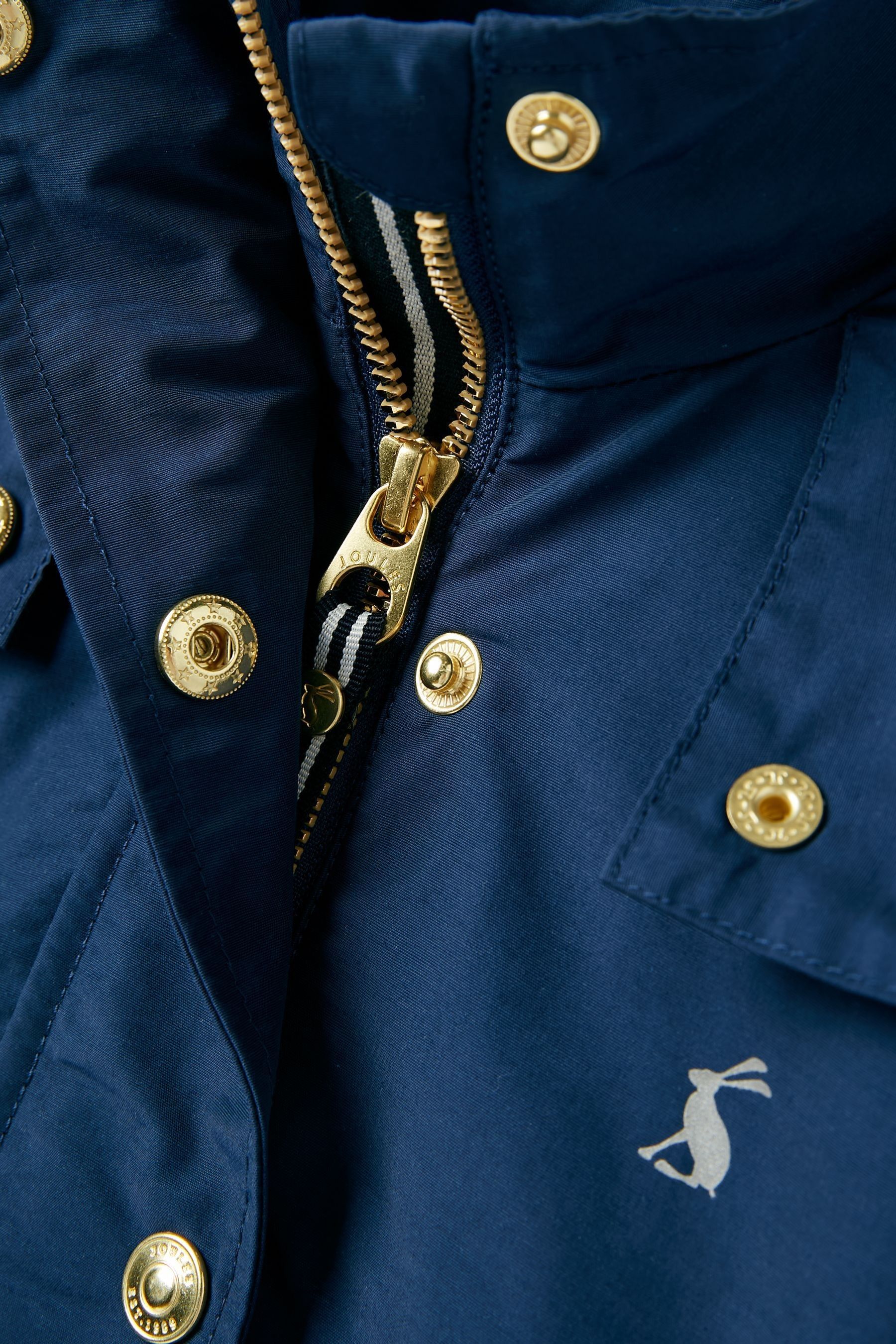 Buy Joules Girls Meadow Navy Blue Lightweight Waterproof Raincoat With Hood from Next USA