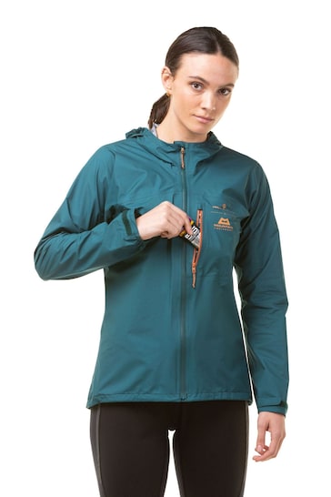 Ronhill Womens Green Tech Gore-Tex Waterproof Mercurial Running Jacket