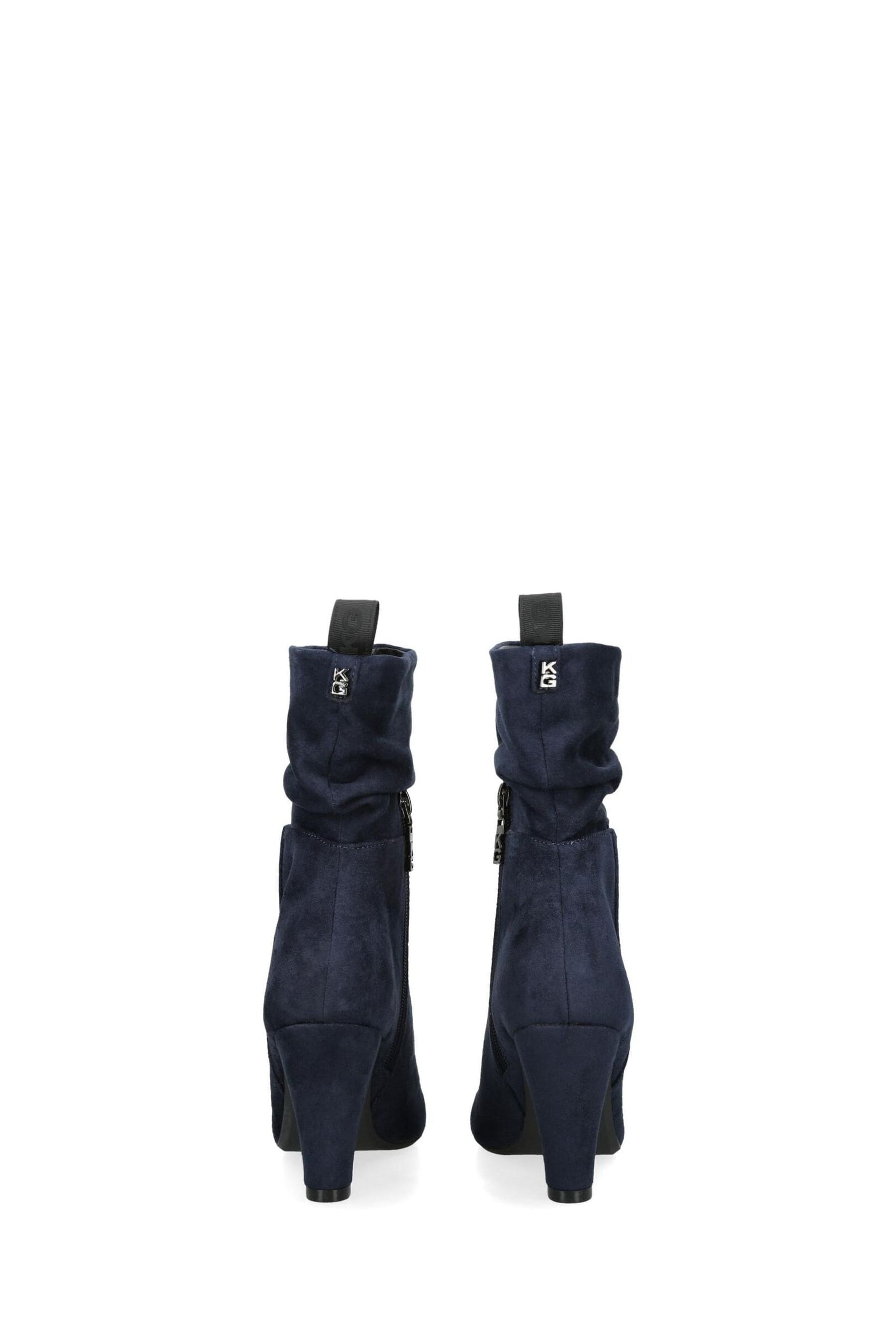 Kurt geiger clearance navy ankle boots
