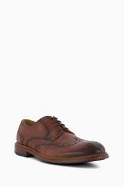 Dune London Brown Solihull Oxford Brogues - Image 3 of 5