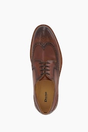 Dune London Brown Solihull Oxford Brogues - Image 5 of 5